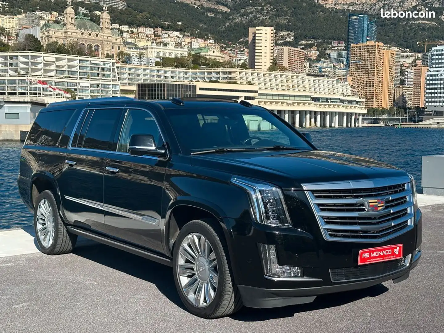 Cadillac Escalade iv 6.2 v8 platinum ESV Noir - 1