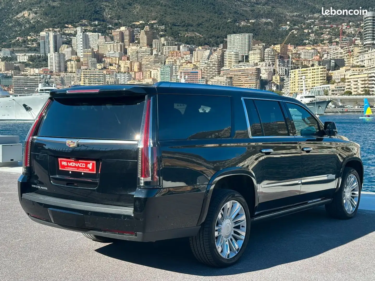 Cadillac Escalade iv 6.2 v8 platinum ESV Noir - 2