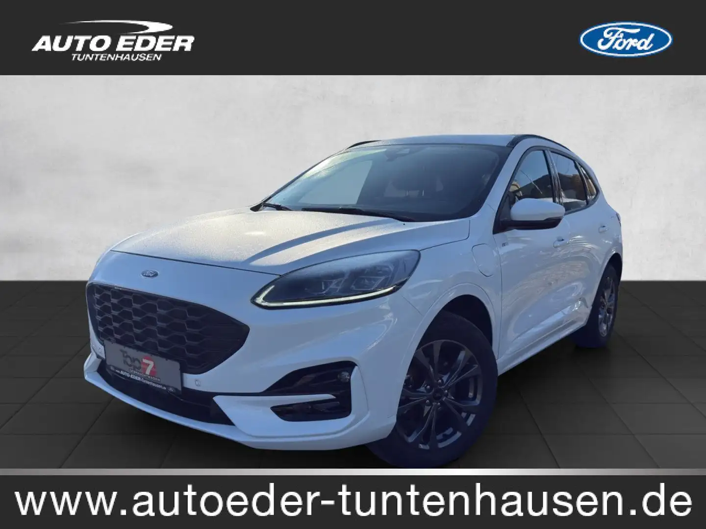 Ford Kuga Plug-In Hybrid ST-Line X Sportpaket Bluetooth Weiß - 1