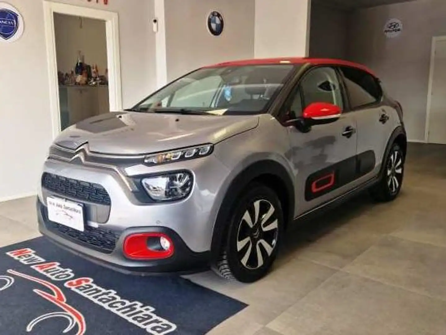 Citroen C3 BlueHDi 100 CV S&S Shine Pack Grigio - 1
