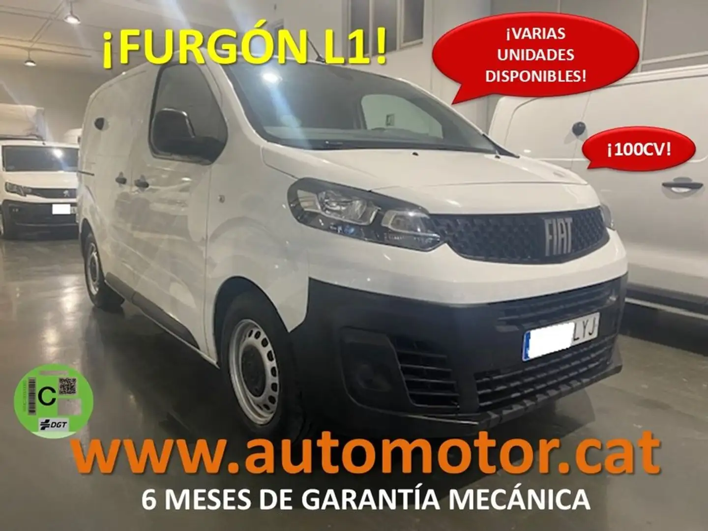 Fiat Scudo Furgon L1 100cv MT6 Business Bílá - 1