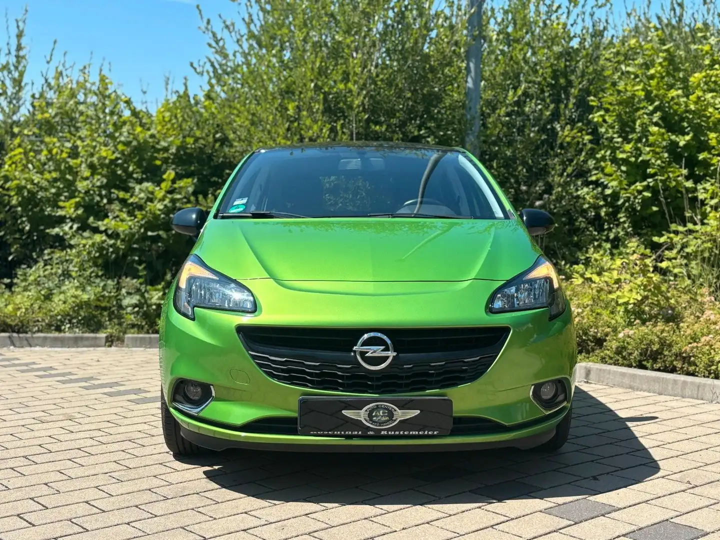 Opel Corsa E/Color Edition/TÜV/Klima/City Grün - 2
