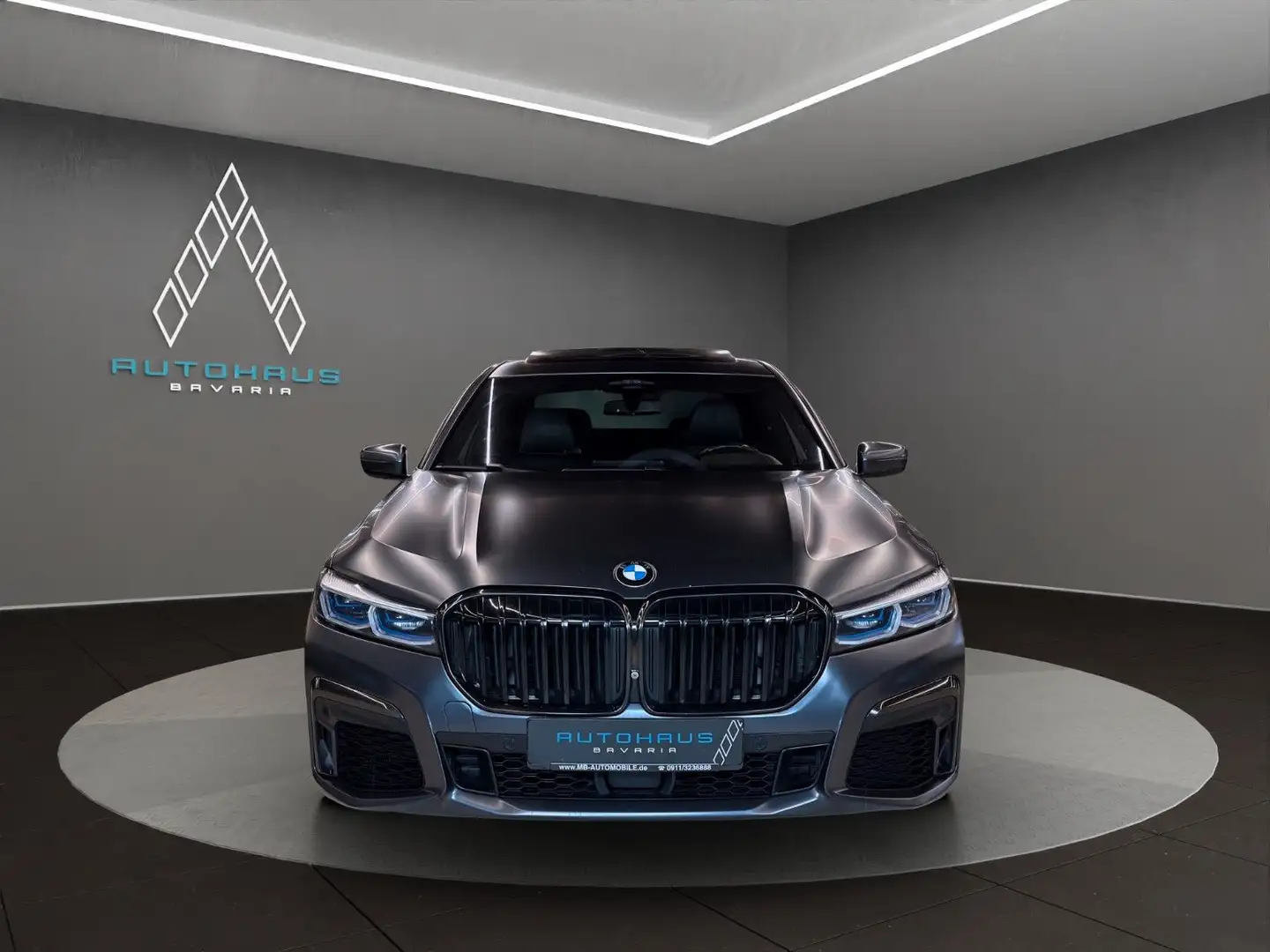 BMW 750 Li xDrive M Paket *FROZEN-ARCTIC-GREY*VOLL* Gris - 2