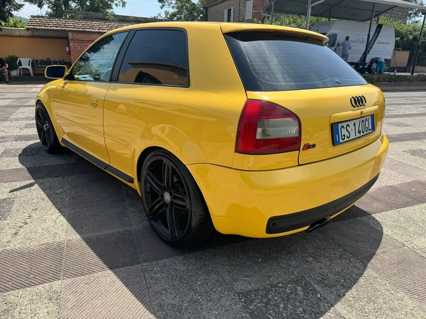 Audi S3 GIALLO IMOLA PERFETTA UNIPRO ASI Jaune - 2