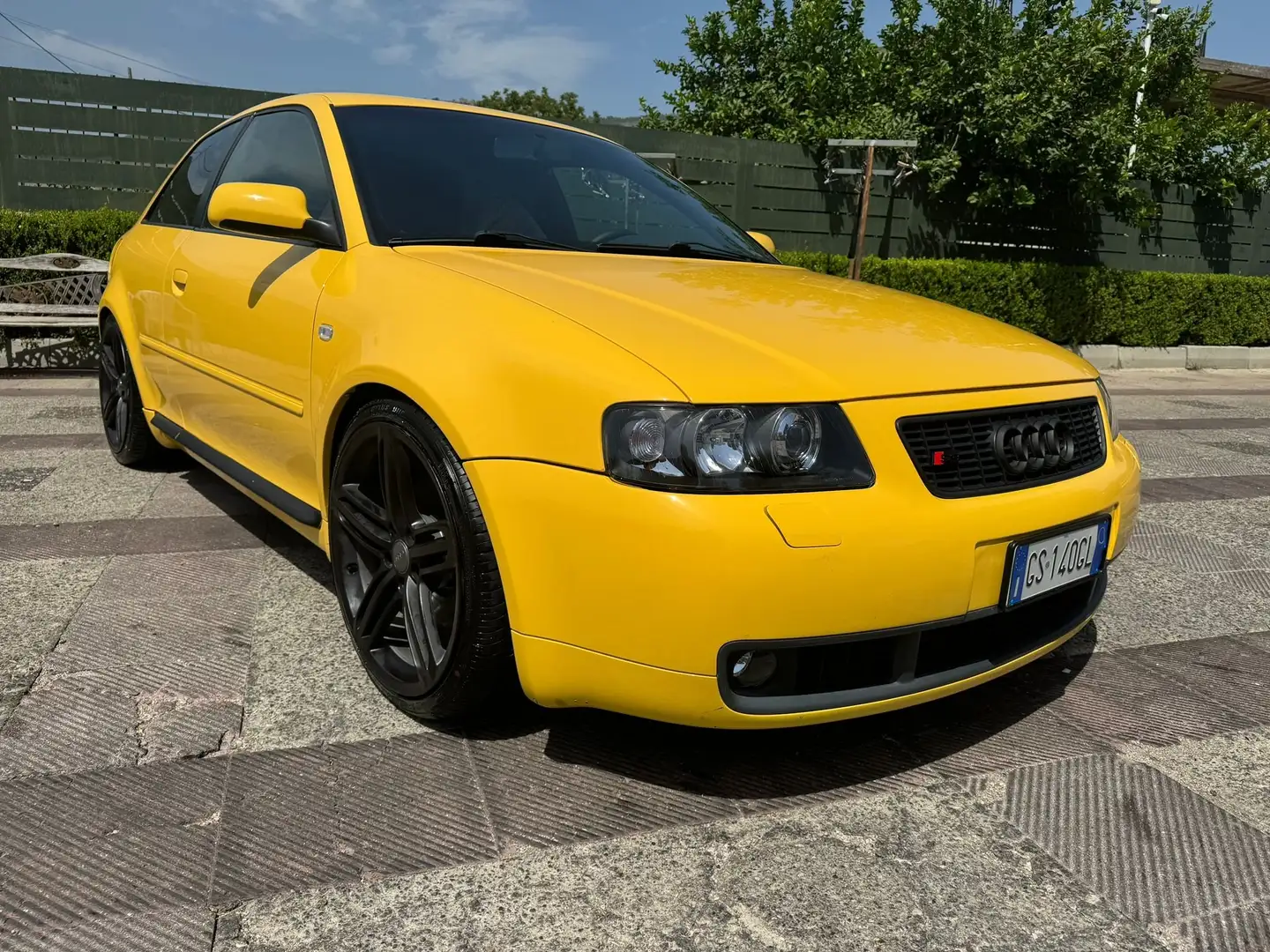 Audi S3 GIALLO IMOLA PERFETTA UNIPRO ASI Jaune - 1