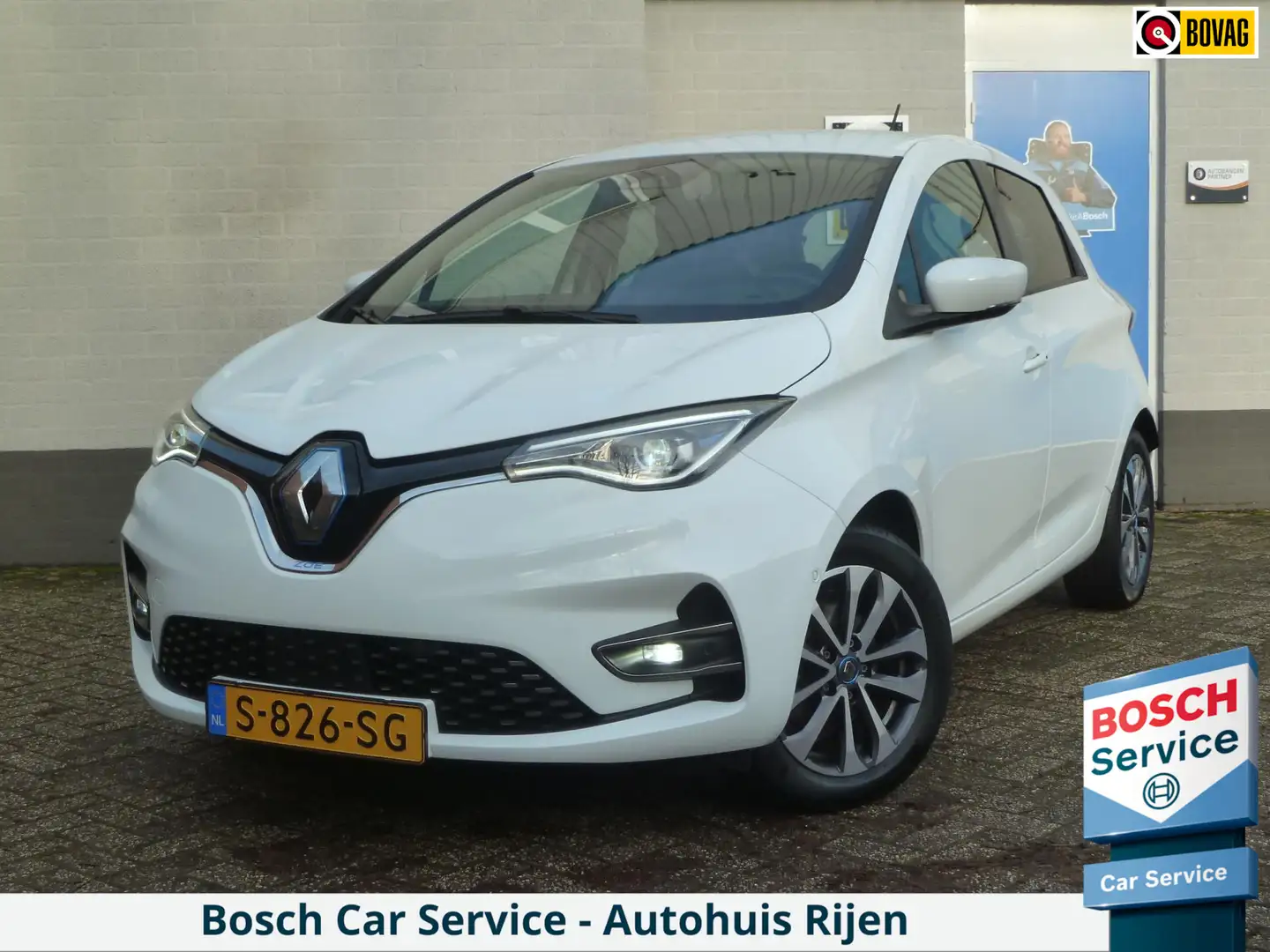 Renault ZOE R135 Intens 52 kWh KOOPACCU|Groot-Navi|Camera|Blin Wit - 1