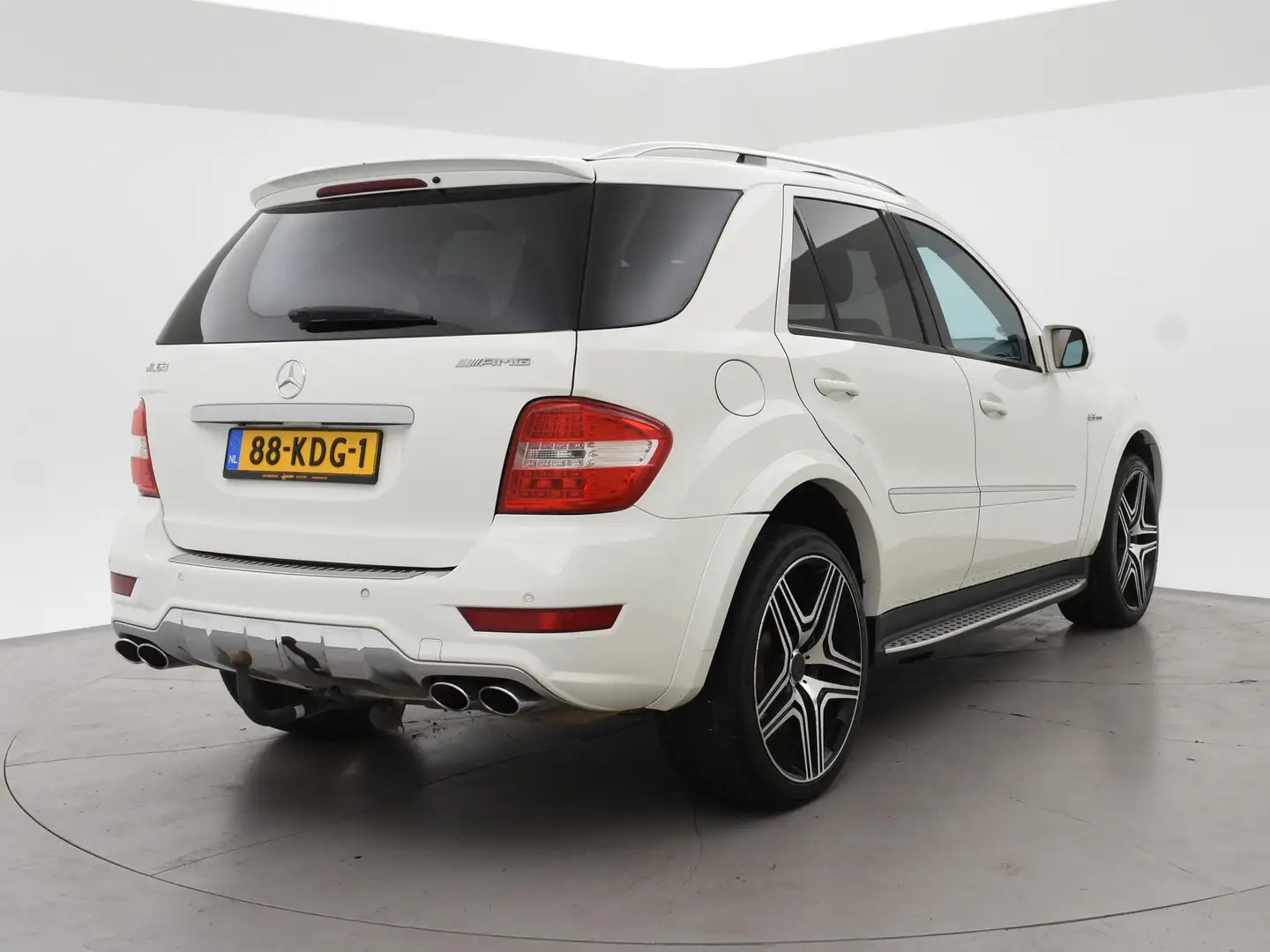 Mercedes-Benz ML 63 AMG M-klasse 510 PK V8 FACELIFT MODEL + 22 INCH LMV | Weiß - 2