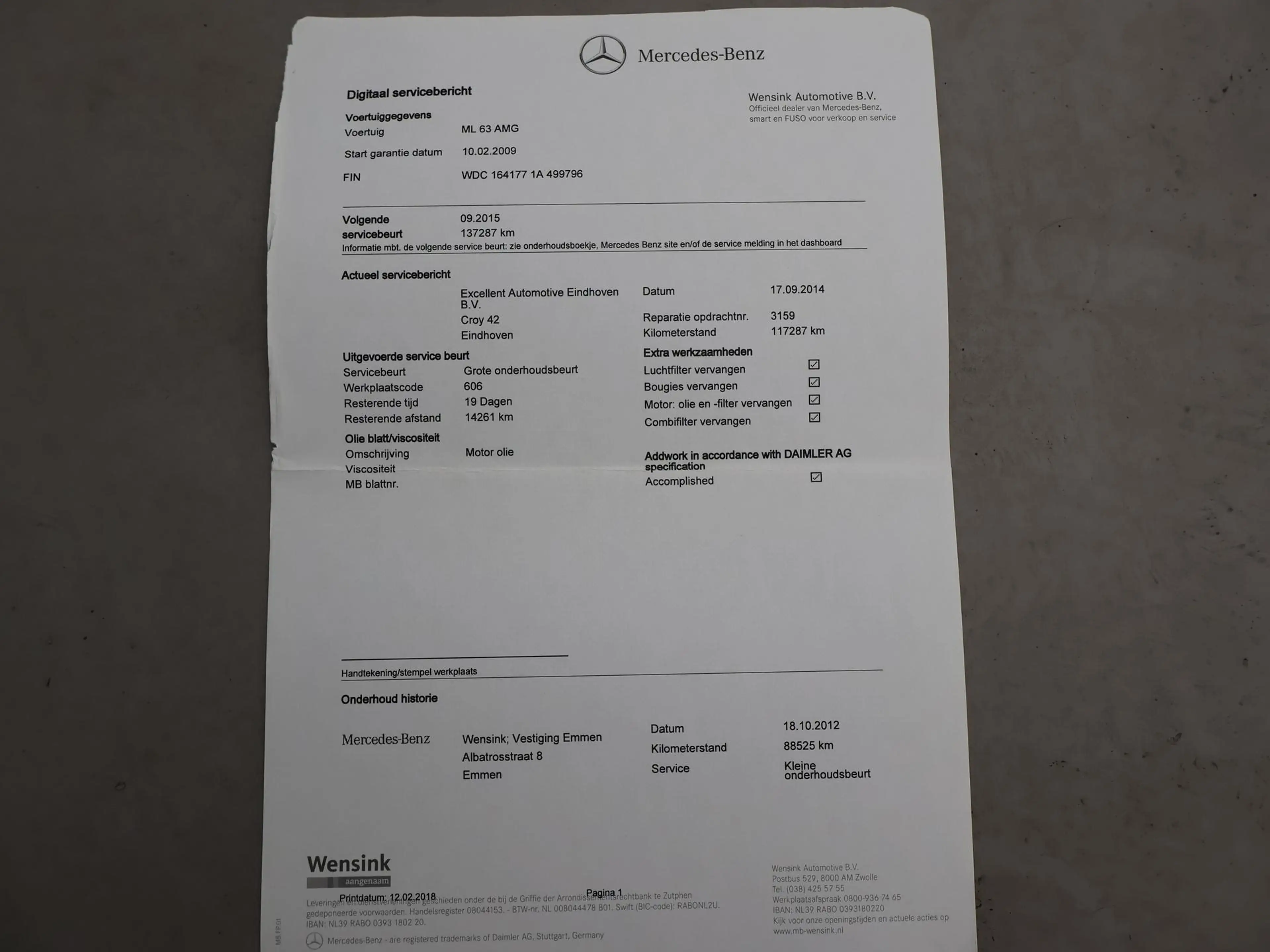 Mercedes-Benz ML 63 AMG M-klasse 510 PK V8 FACELIFT MODEL + 22 INCH LMV | — photo 49