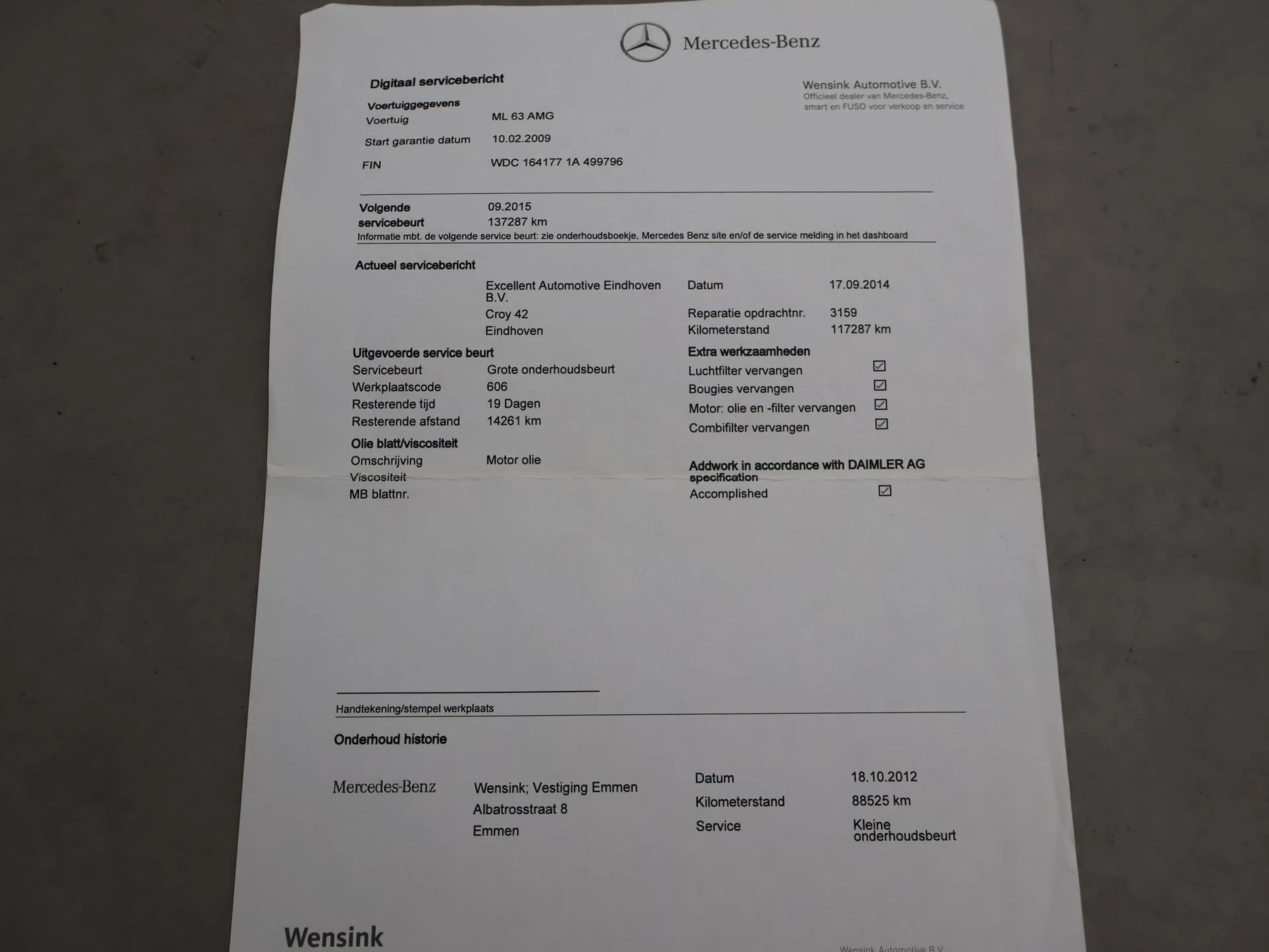Mercedes-Benz ML 63 AMG M-klasse 510 PK V8 FACELIFT MODEL + 22 INCH LMV | — photo 47