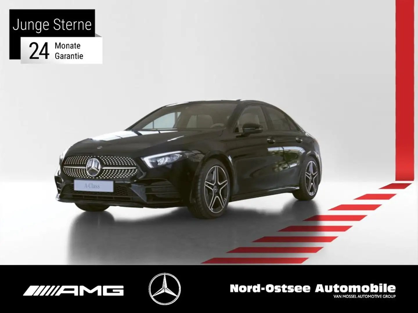 Mercedes-Benz A 250 e LIMO AMG PANO KAMERA LED NIGHT SPUR SHZ Schwarz - 1