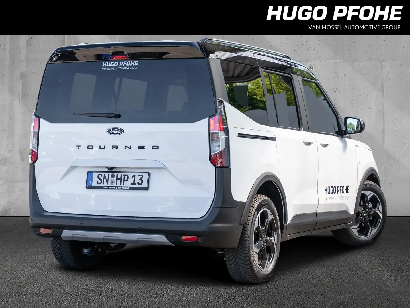 Ford Tourneo Courier Active 1.0 EB Navi. ACC. PPS. Klimaautom. Weiß - 2