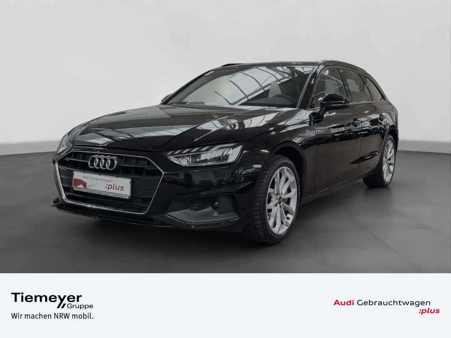 Audi A4 40 TFSI LM19 NAVI+ SITZHZ GRA AHK Schwarz - 1