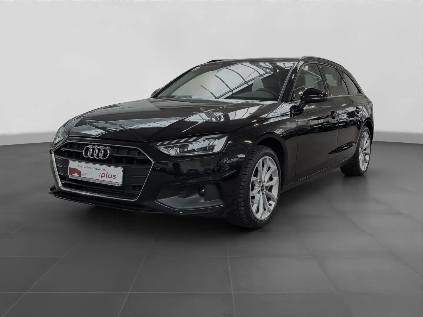 Audi A4 40 TFSI LM19 NAVI+ SITZHZ GRA AHK Schwarz - 2