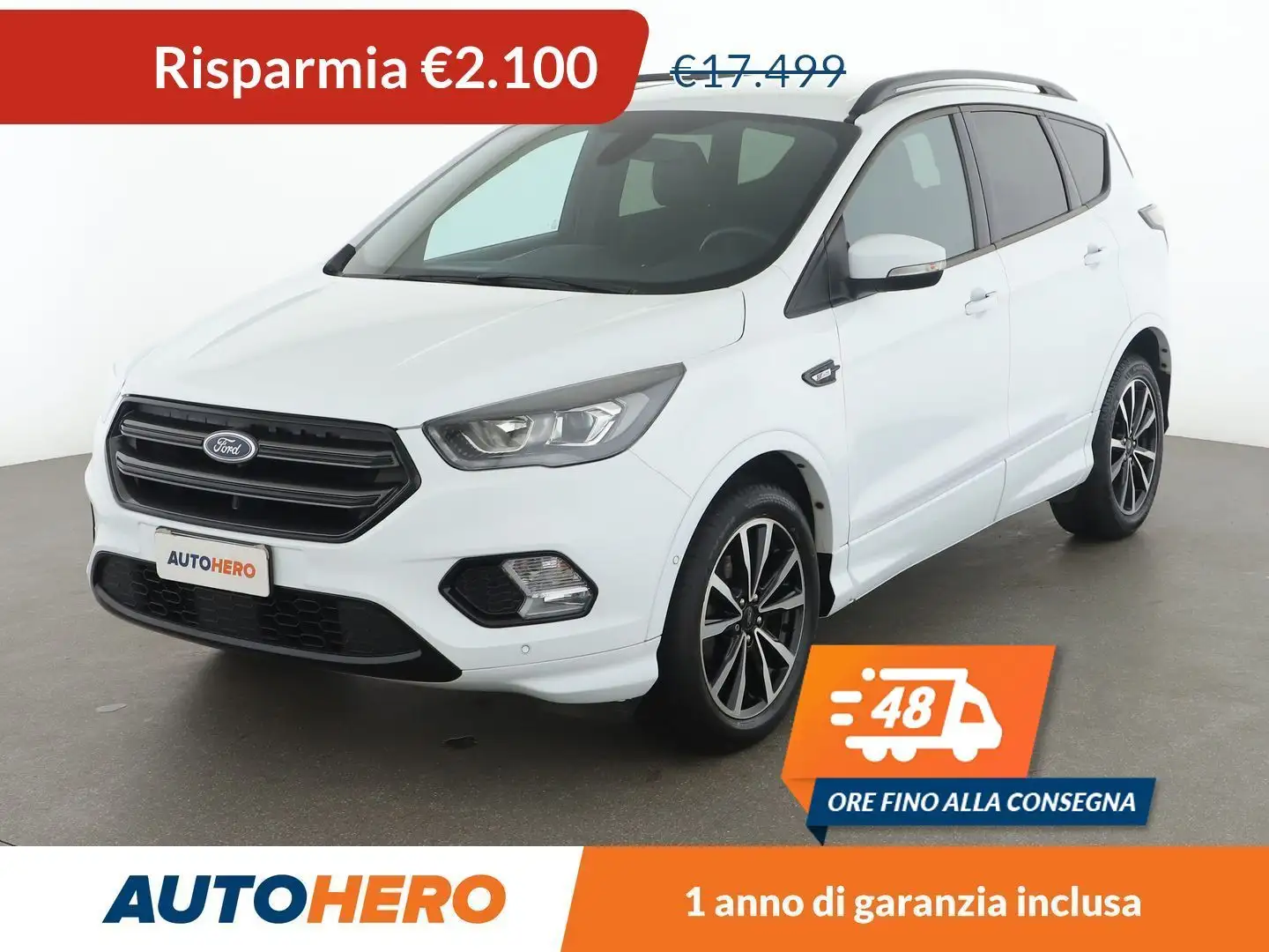 Ford Kuga 1.5 TDCi ST-Line 120 CV Bianco - 1