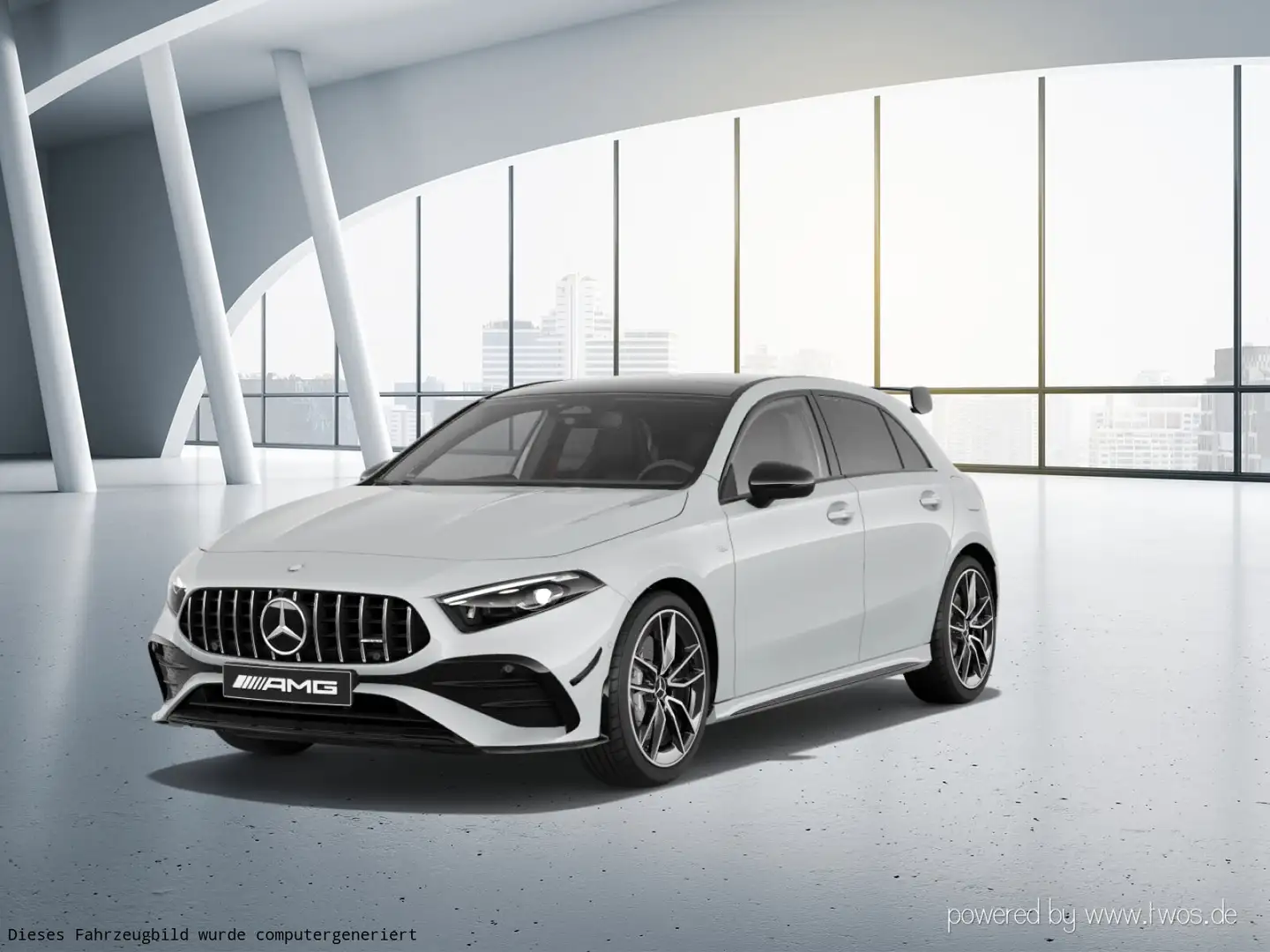 Mercedes-Benz A 35 AMG A 35 AMG 4M Pano-Dach/Distronic/Kamera/Multibeam Weiß - 2