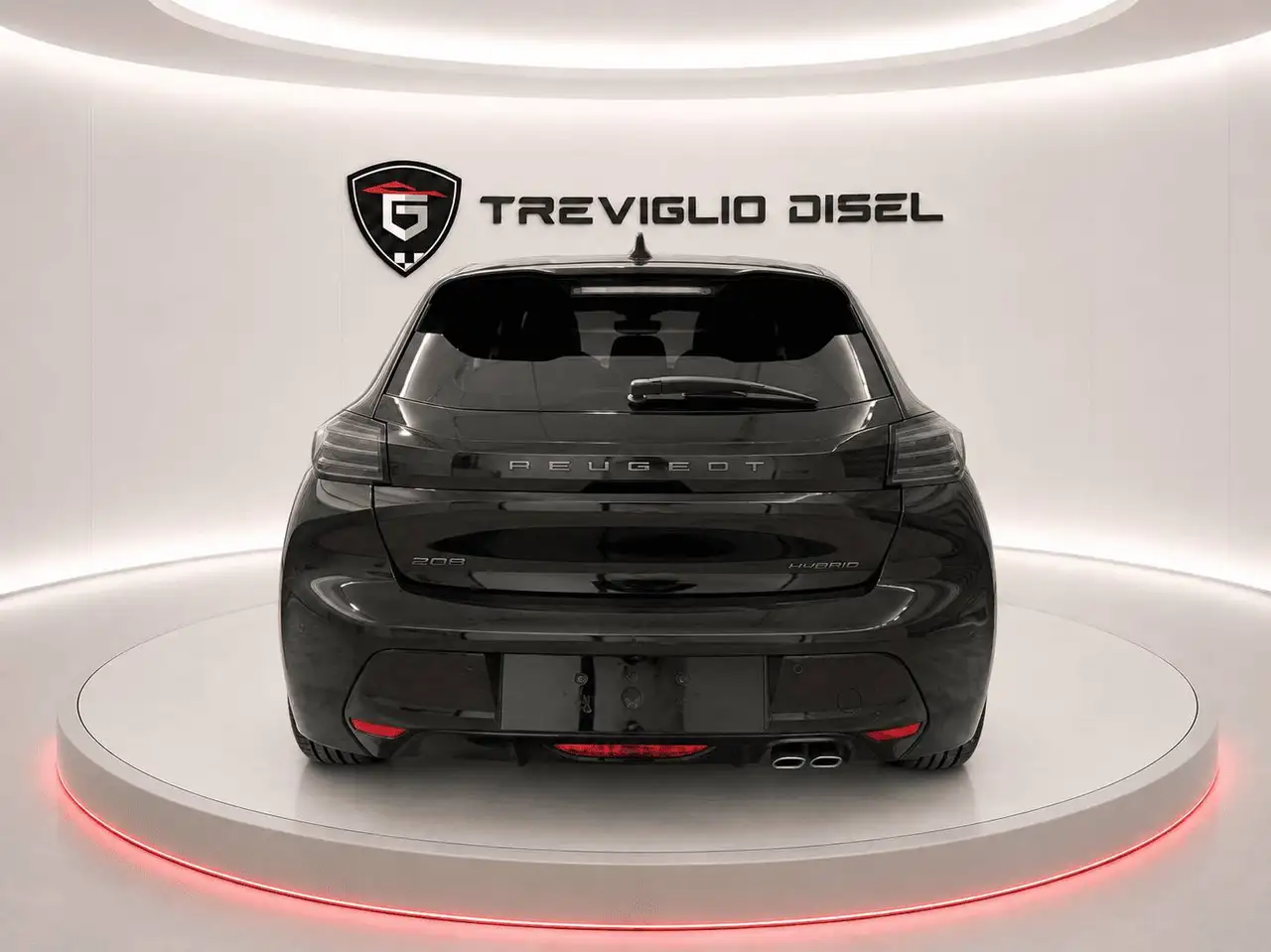 Peugeot 208 1.2 hybrid GT 145cv dcs 6 KM ZERO PRONTA CONSEGNA, миниатюра 5