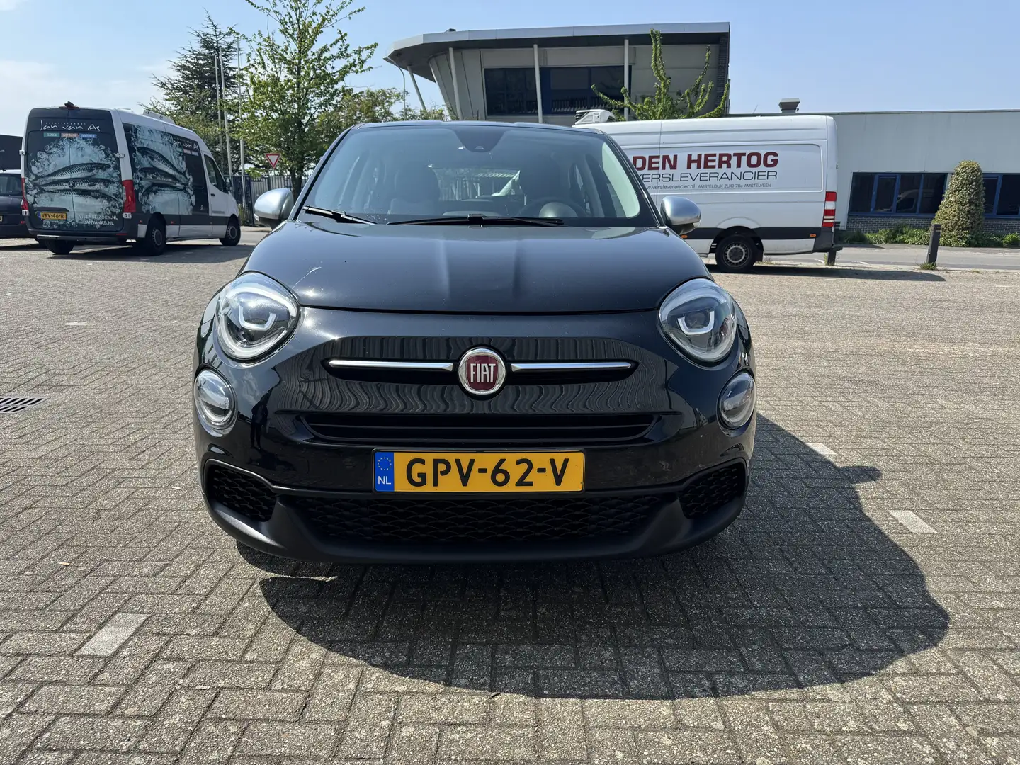 Fiat 500X Cross Navi|LED|Cruise|Lane assist Zwart - 1