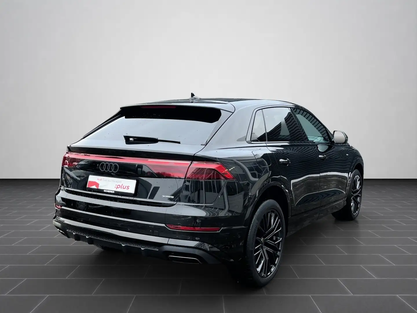 Audi Q8 2x S line 50 TDI HD-MATRIX AHK 360°KAMERA Schwarz - 2