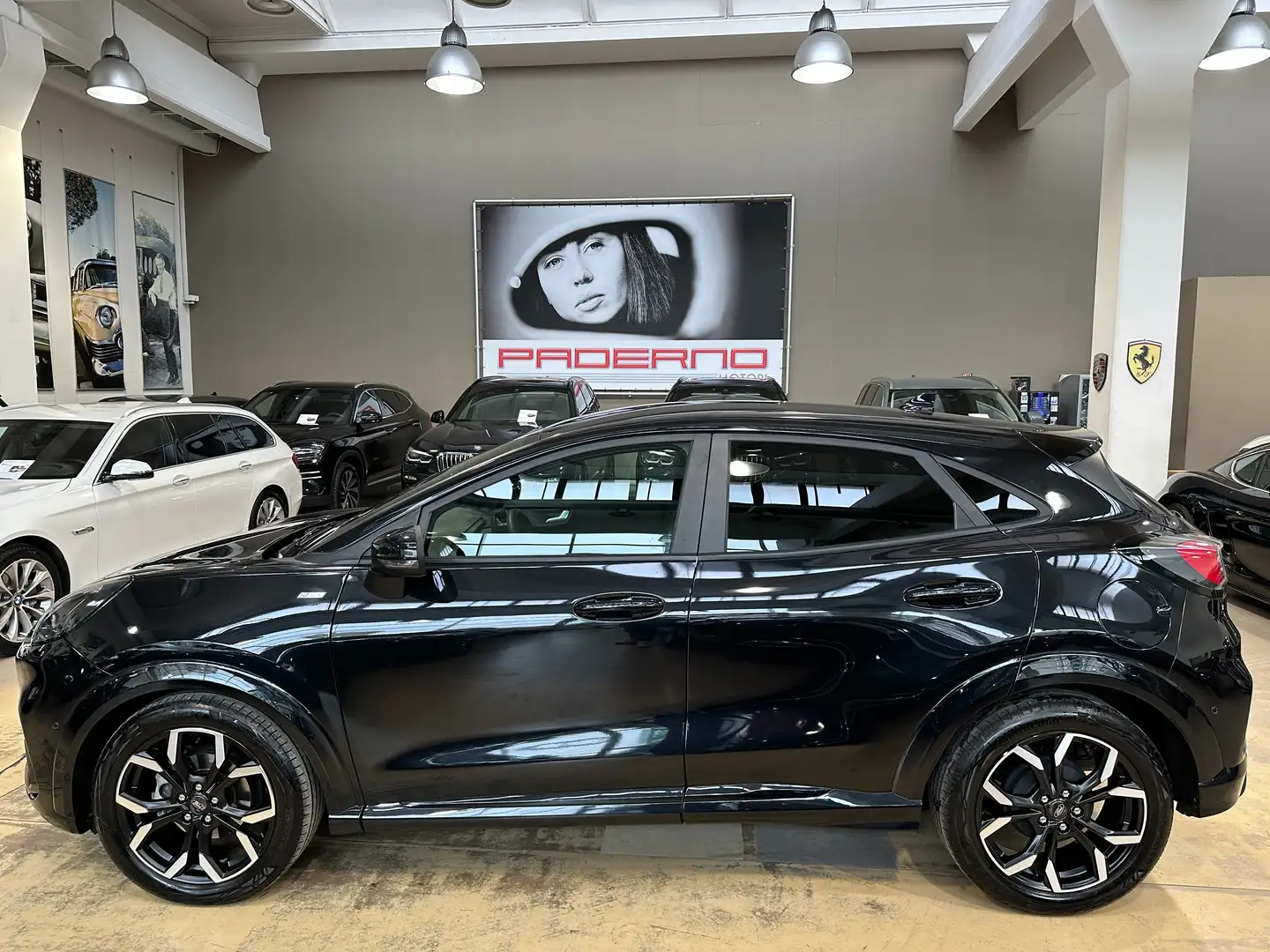 Ford Puma 1.0 ecoboost hybrid ST-Line X -18"-Camera-B&O-FULL Černá - 2