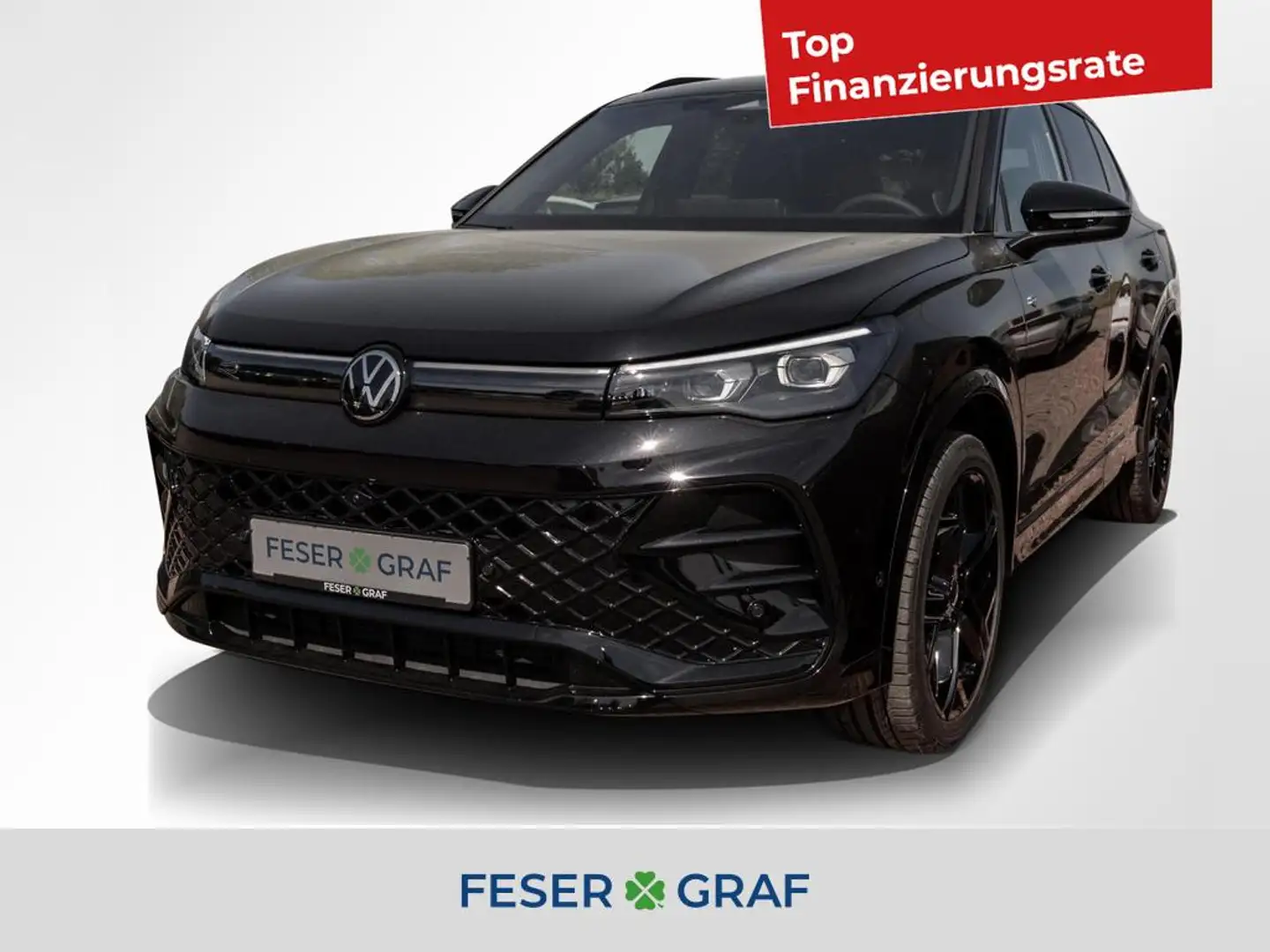 Volkswagen Tiguan 2.0 TDI R-Line DSG AHK/20"/Matrix/AreaView/Standhz Schwarz - 1