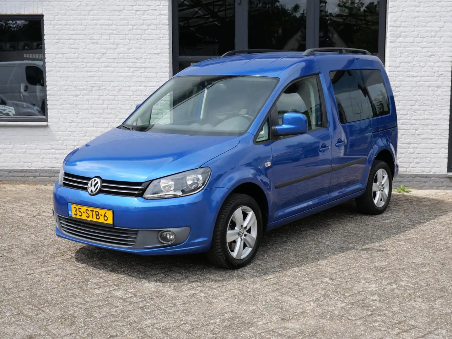 Volkswagen Caddy 2.0 TDI Comfortline Dsg Ecc Cruise 2x schuifdeur Blu/Azzurro - 1
