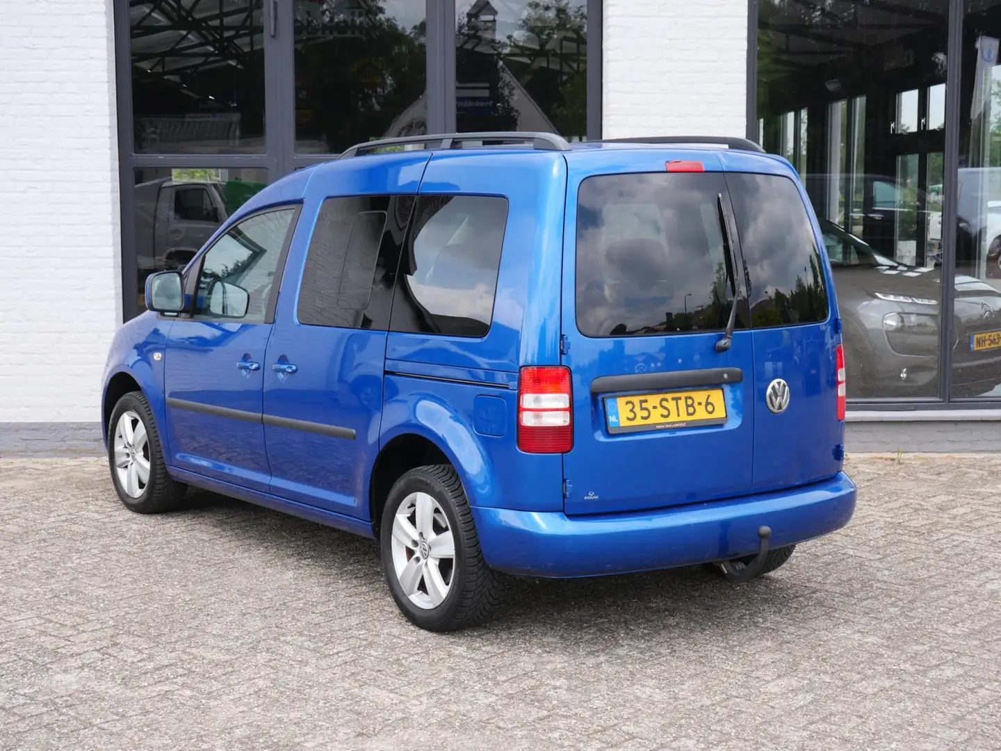 Volkswagen Caddy 2.0 TDI Comfortline Dsg Ecc Cruise 2x schuifdeur Blu/Azzurro - 2