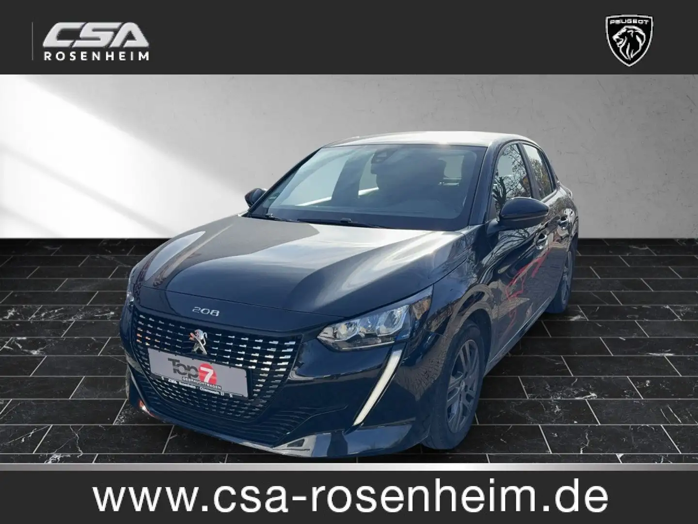 Peugeot 208 Active Pack Bluetooth LED Klima Einparkhilfe Schwarz - 1