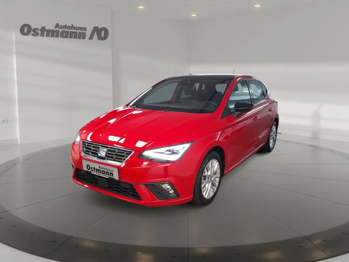 SEAT Ibiza 1.0 TSI FR LED SHZ Navi Pano PDC Climatr. Rot - 1