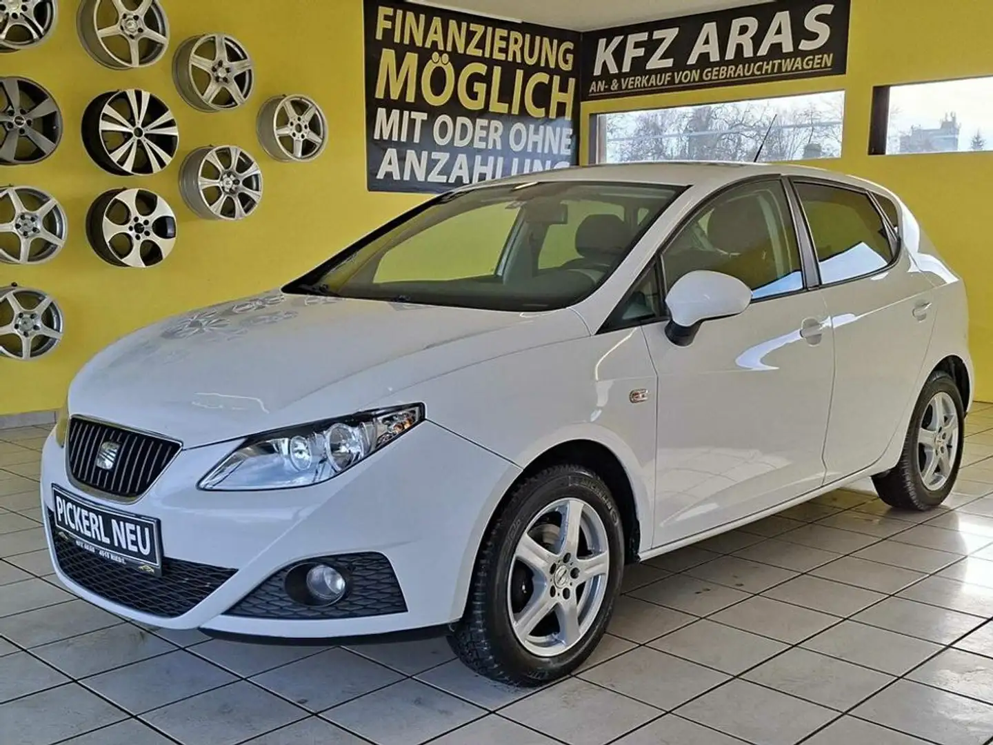 SEAT Ibiza Sport 4 ZYL., PICKERL NEU, KLIMA, PDC, AHK Weiß - 1