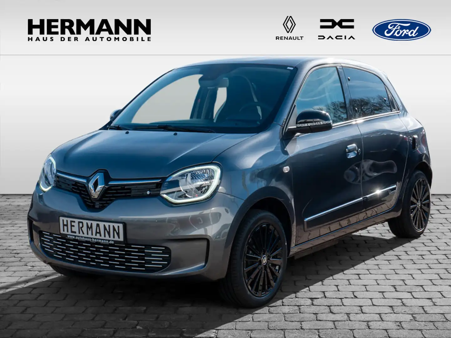 Renault Twingo Techno Electric *NAVI*KONTRAST*SpurH*LM Grijs - 2