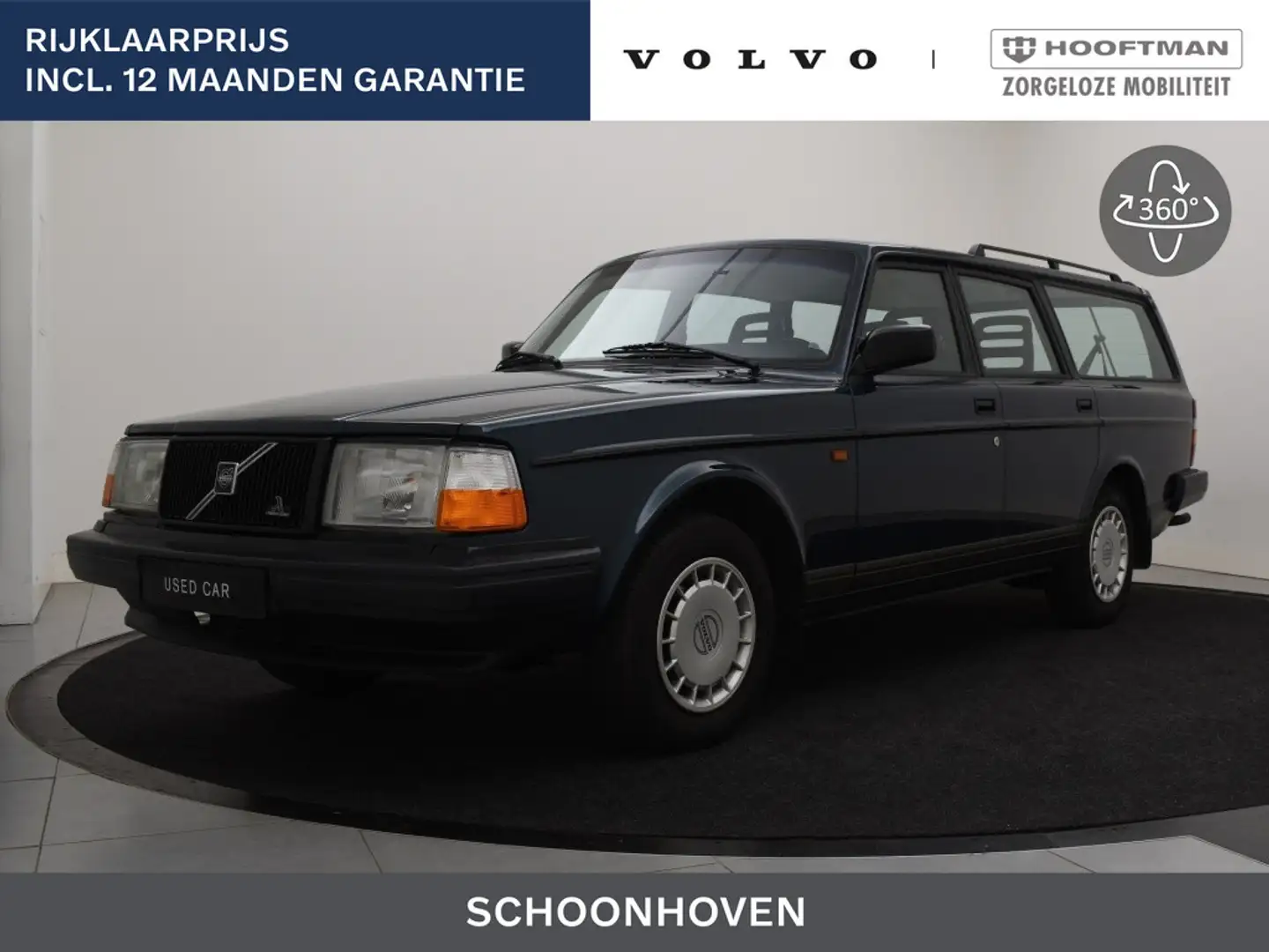 Volvo 240 2.3i POLAR (1STE EIGENAAR EN GOED ONDERHOUDEN!) ME Groen - 1