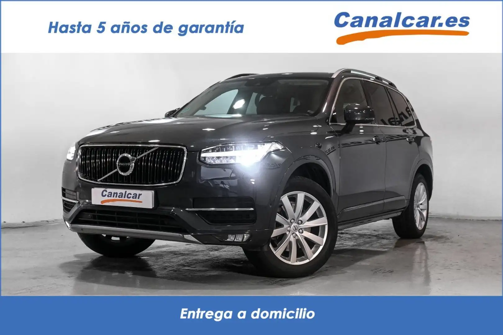 Volvo XC90 D4 Momentum 7pl. Aut. Gris - 1