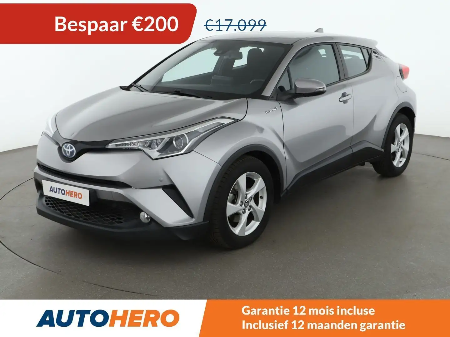 Toyota C-HR 1.8 Hybrid Active Grijs - 1