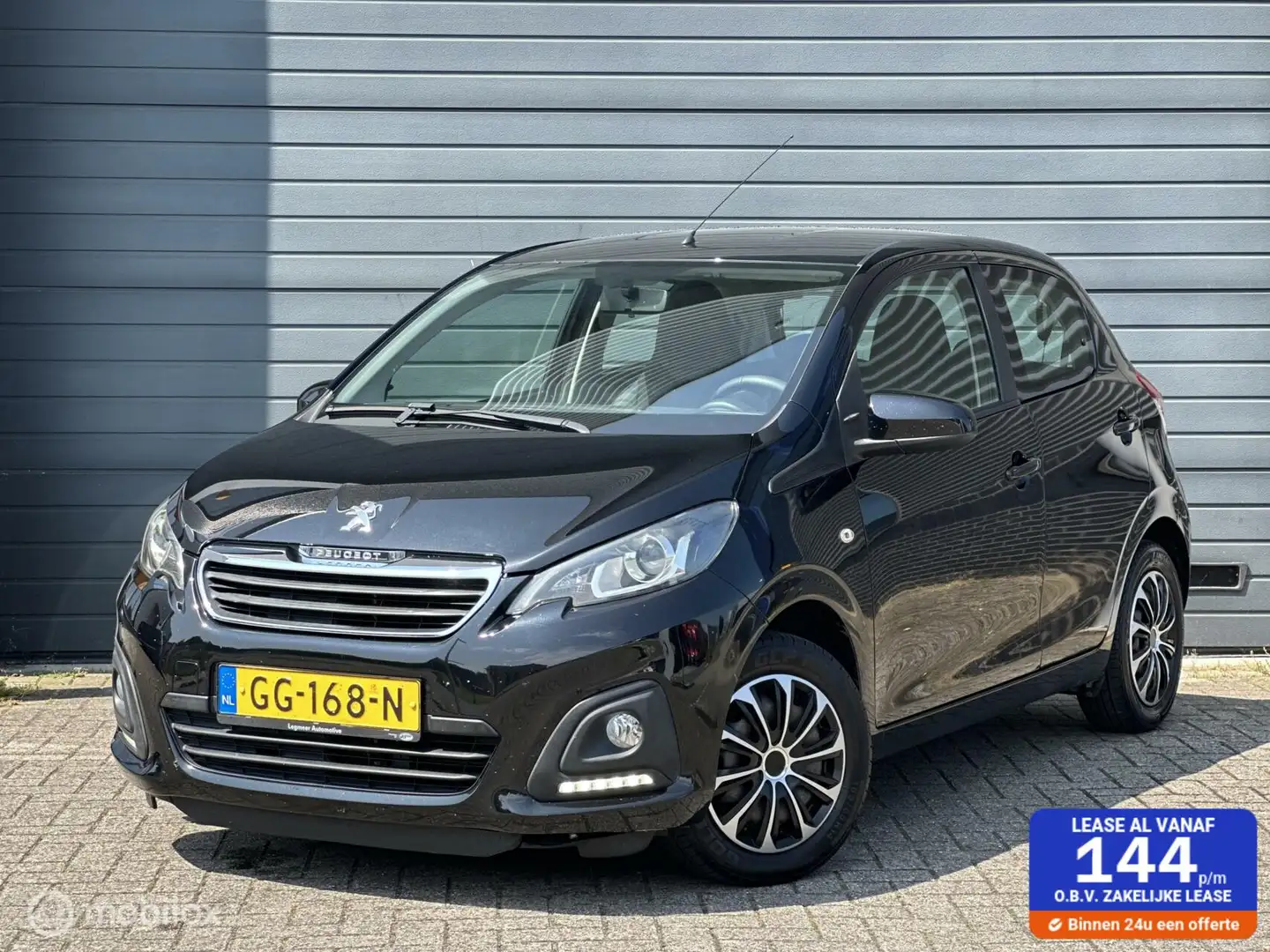 Peugeot 108 1.0 VTi Active | Automaat | Airco | Noir - 1