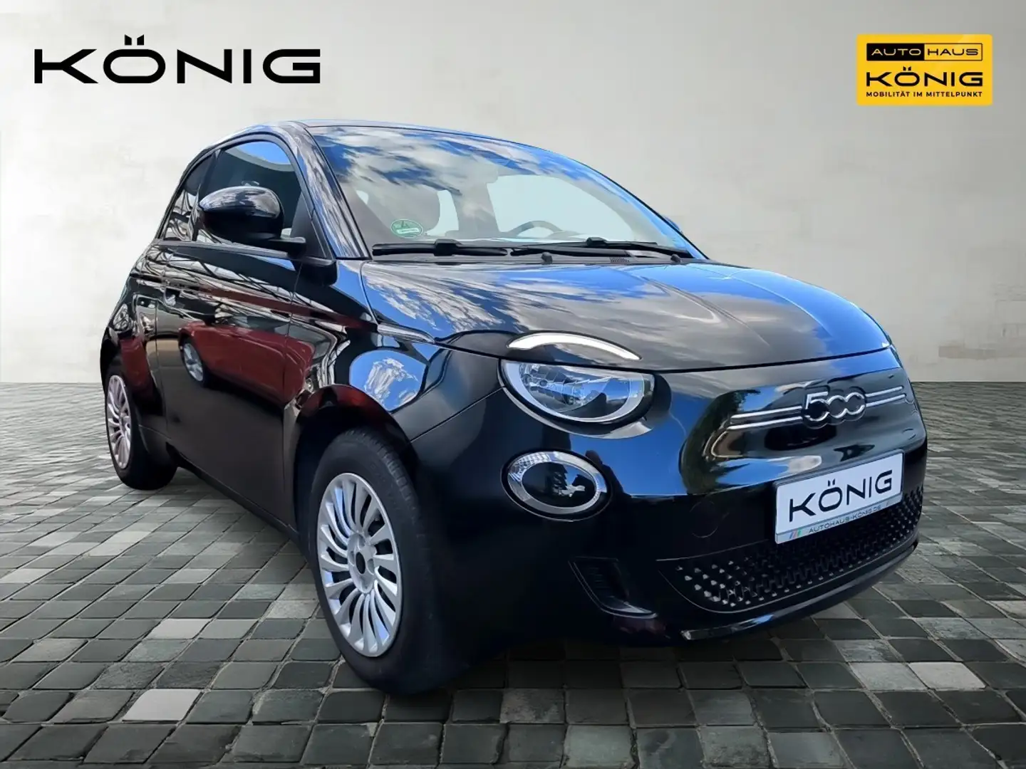 Fiat 500e 3+1 MY23 *KLIMA*CARPLAY*ALLWETTER*CCS Schwarz - 2