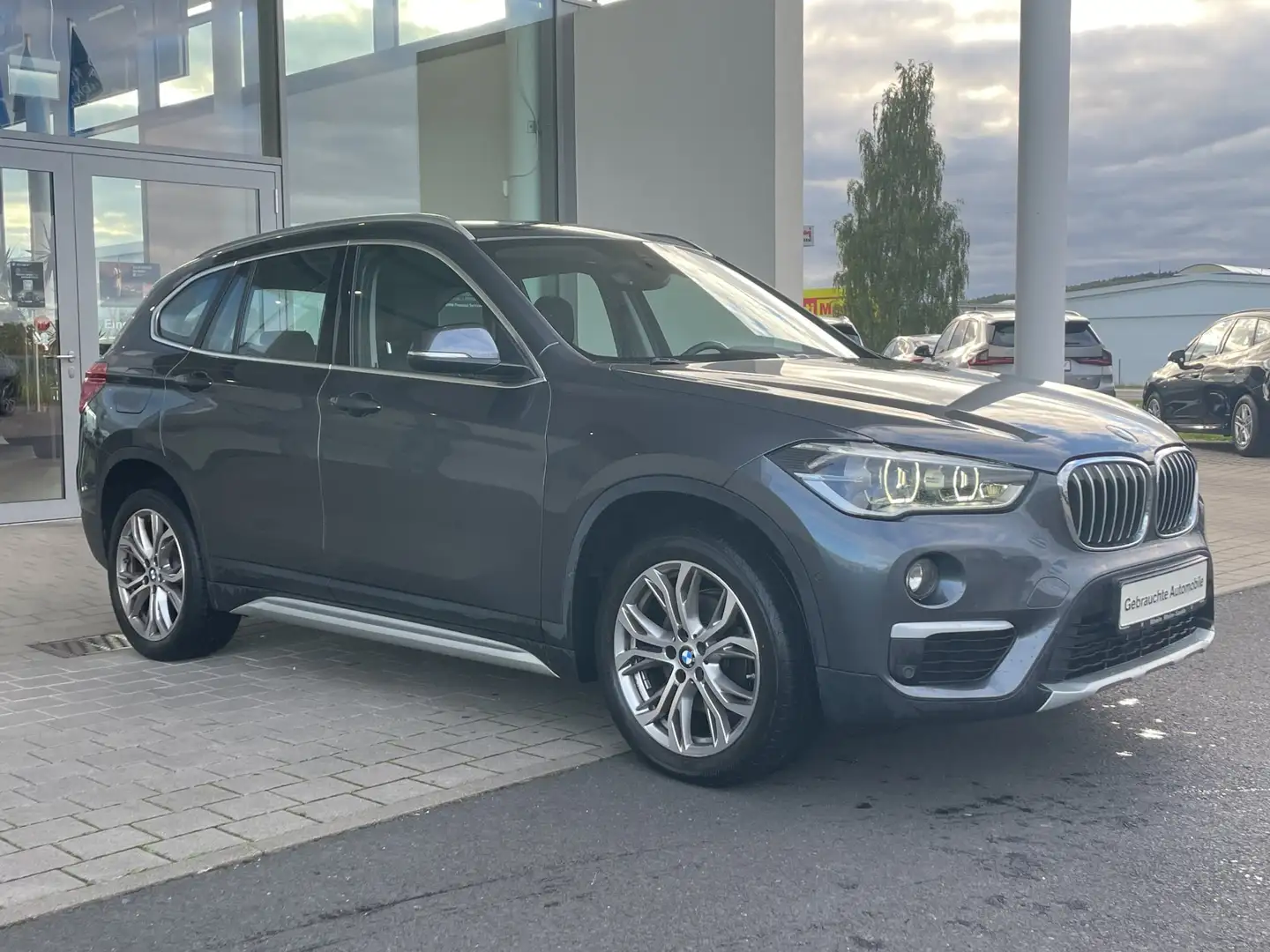BMW X1 sDrive18d xLine Navi.Drive+.Akt.Tempo.RfK.SH Grau - 2
