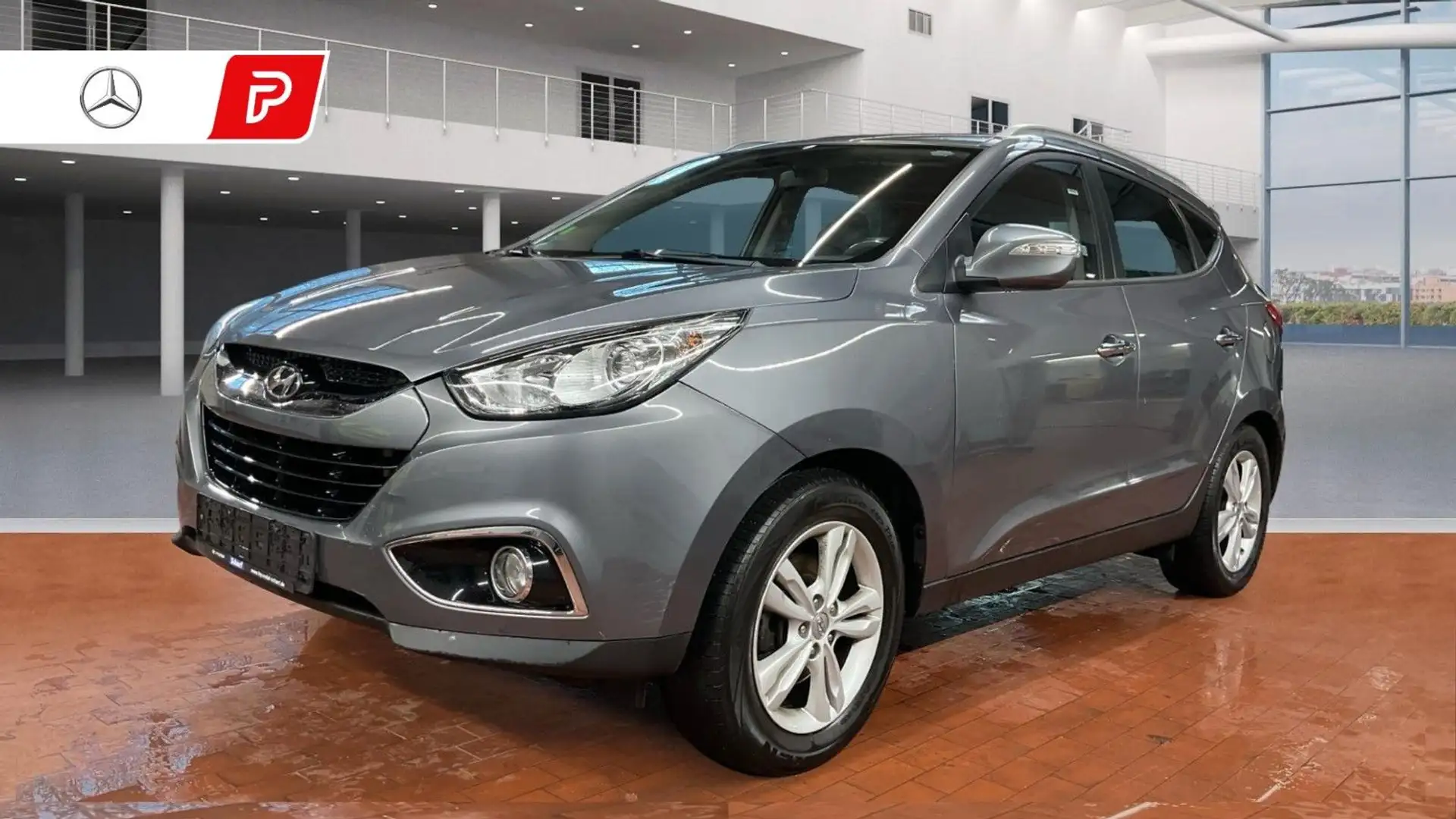 Hyundai iX35 Premium AWD AUTOMATIK NAVI 2HD Gris - 1