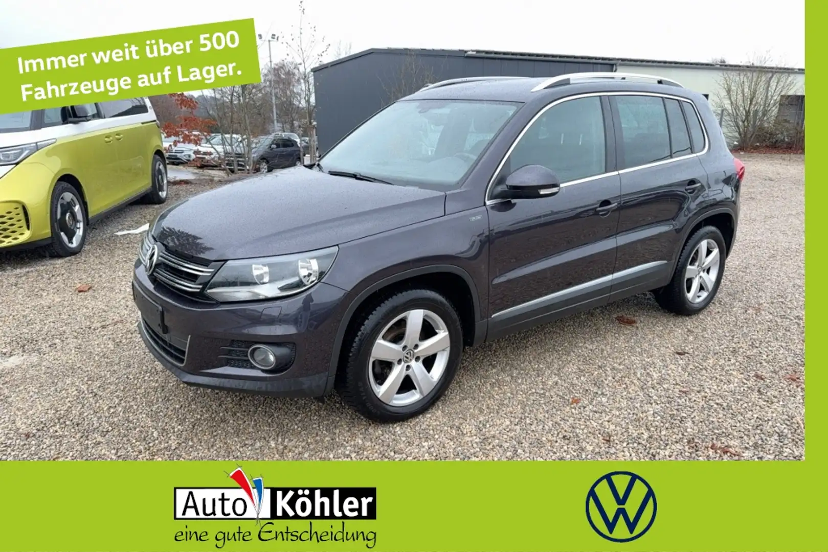 Volkswagen Tiguan 1.4 TSi Sport & Style nur Gewerbe/Exp. Grijs - 1