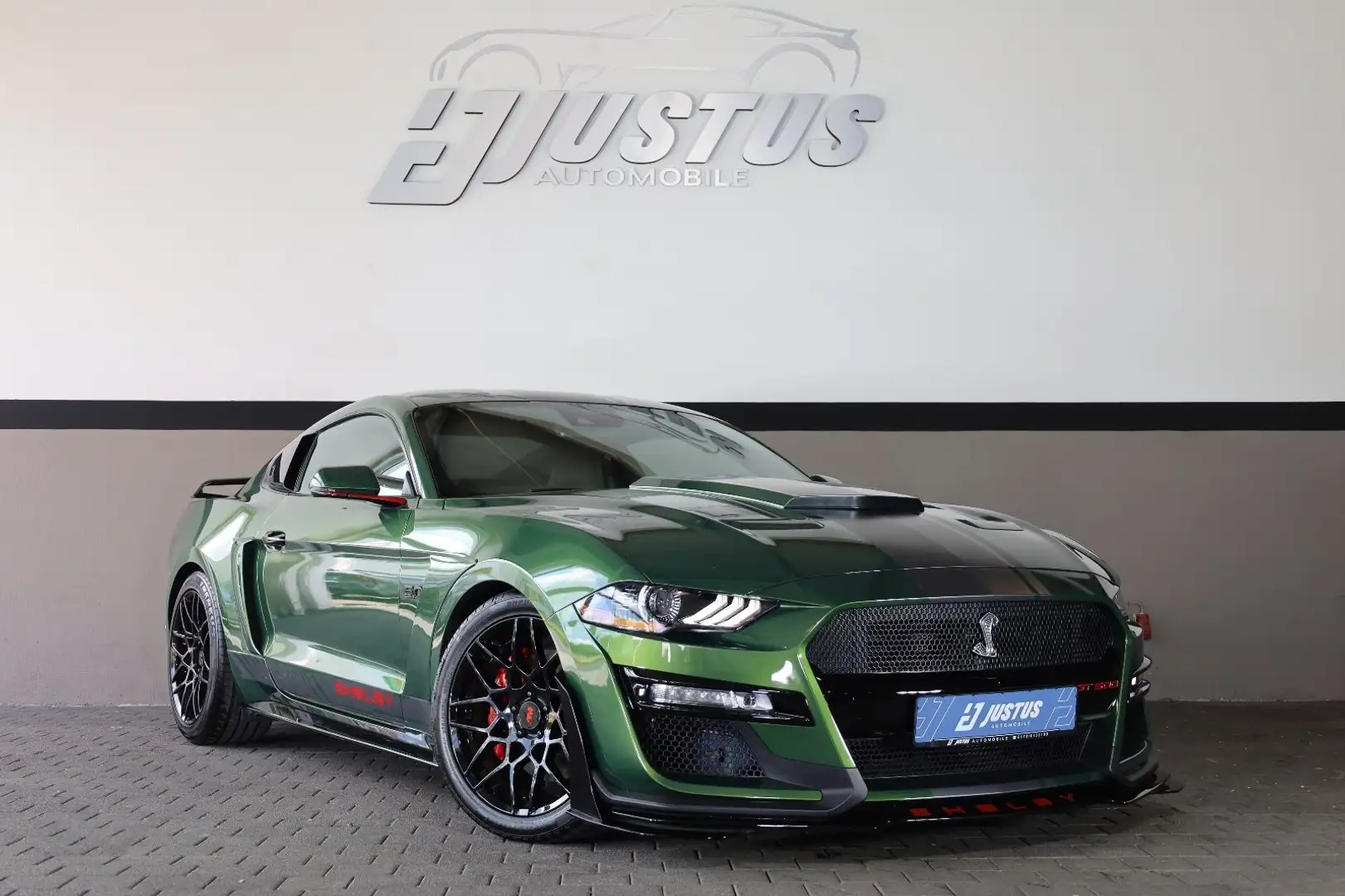 Ford Mustang 5.0 V8 GT/TEMP/MFL/KLIMA/SPUR/TOTW/R19 Verde - 1