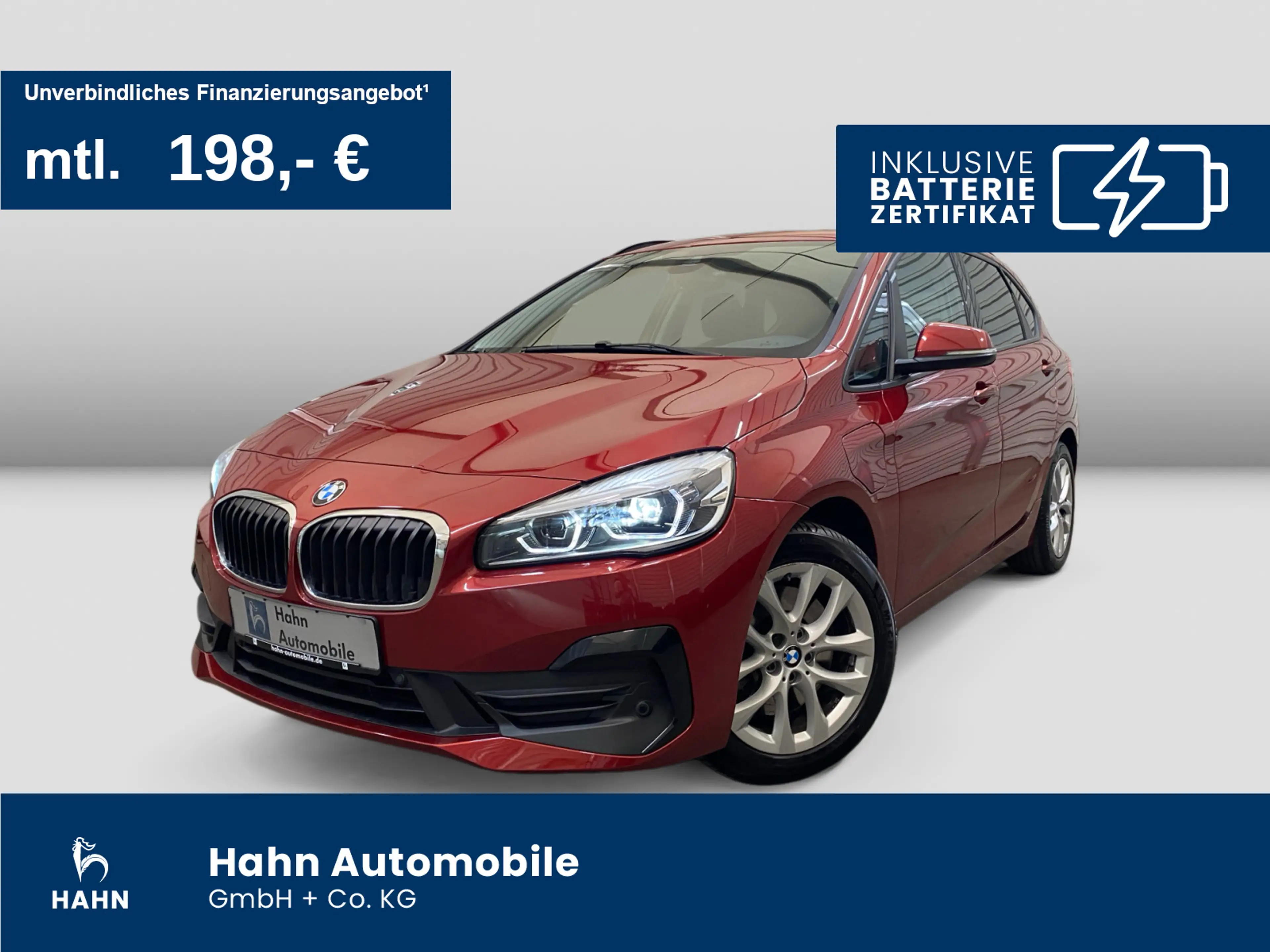 BMW 225 2er Active Tourer - 225xe Advantage Navi Pan
