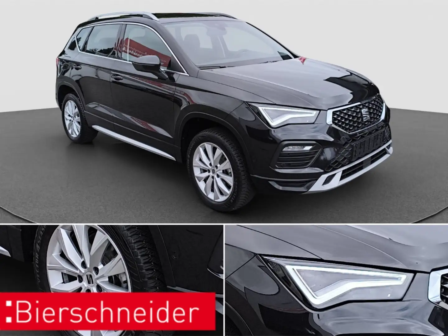 SEAT Ateca 1.5 TSI DSG Xperience AHK ACC LED NAVI Schwarz - 2