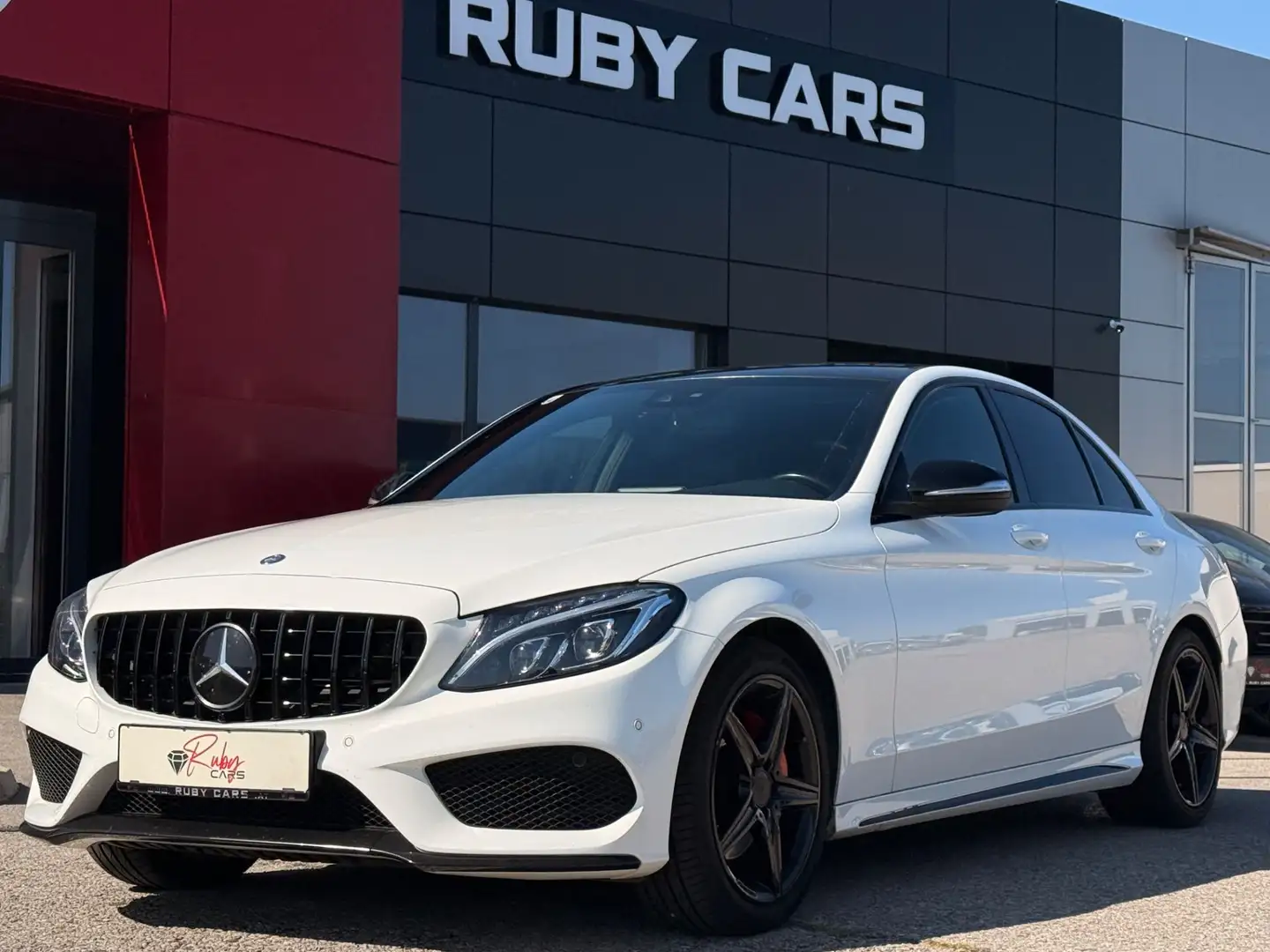 Mercedes-Benz C 220 BlueTEC AMG Line Aut. Weiß - 2