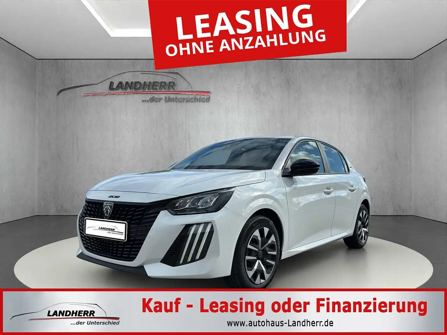 Peugeot 208 Style // LED/PDC/SHZ Weiß - 1