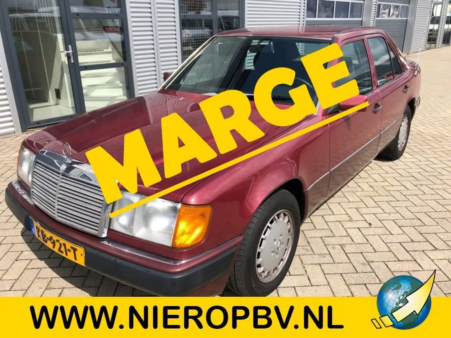 Mercedes-Benz E 200 124 type automaat 157.000km Rood - 1