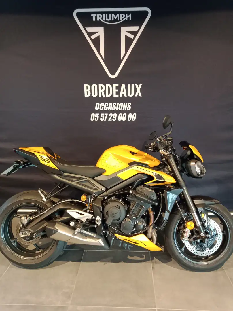 Triumph Street Triple 765 Jaune - 1
