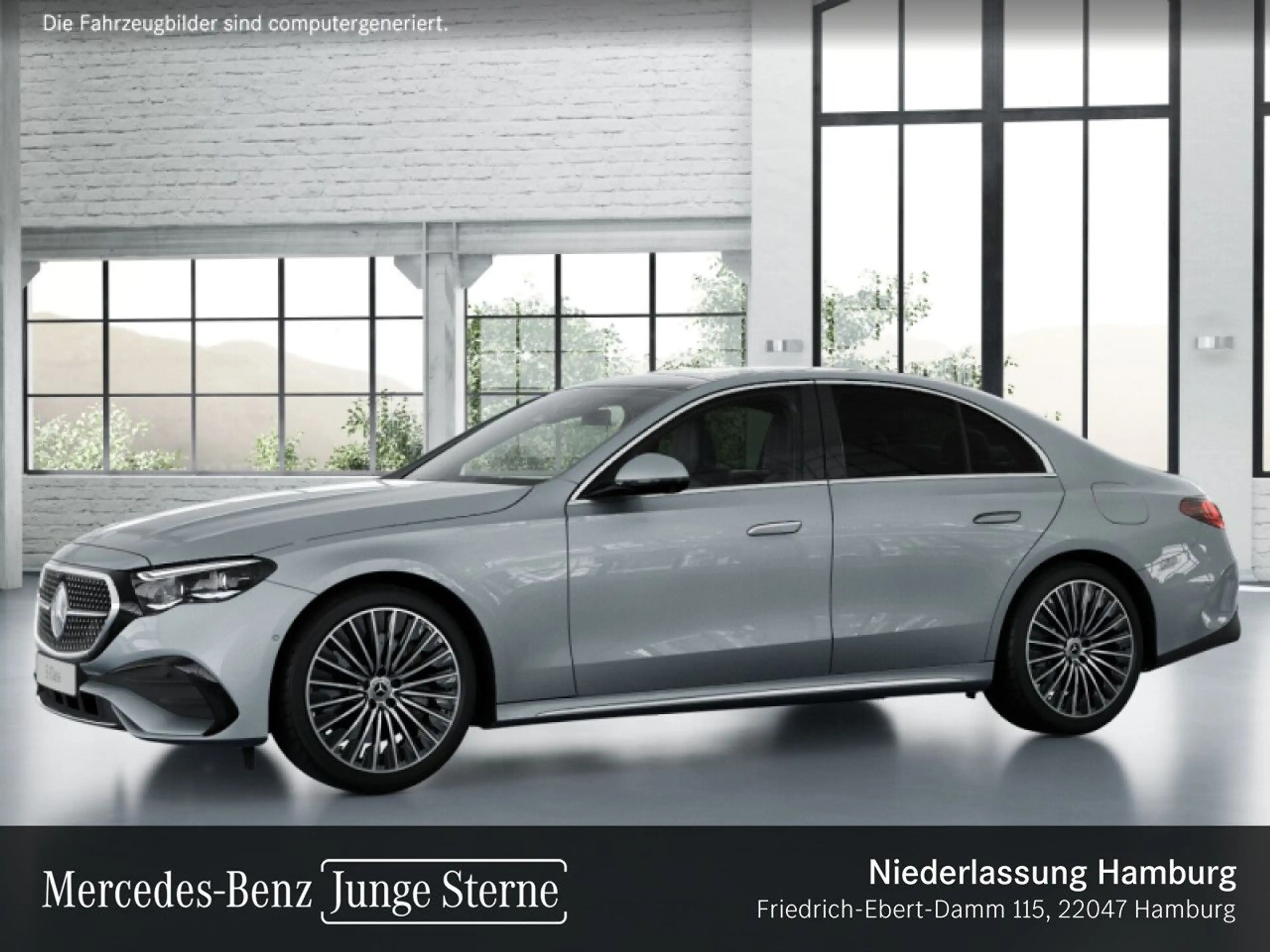 Mercedes-Benz E 400 e 4M AMG Fahrass 360° Airmat Pano Burmester — photo 3