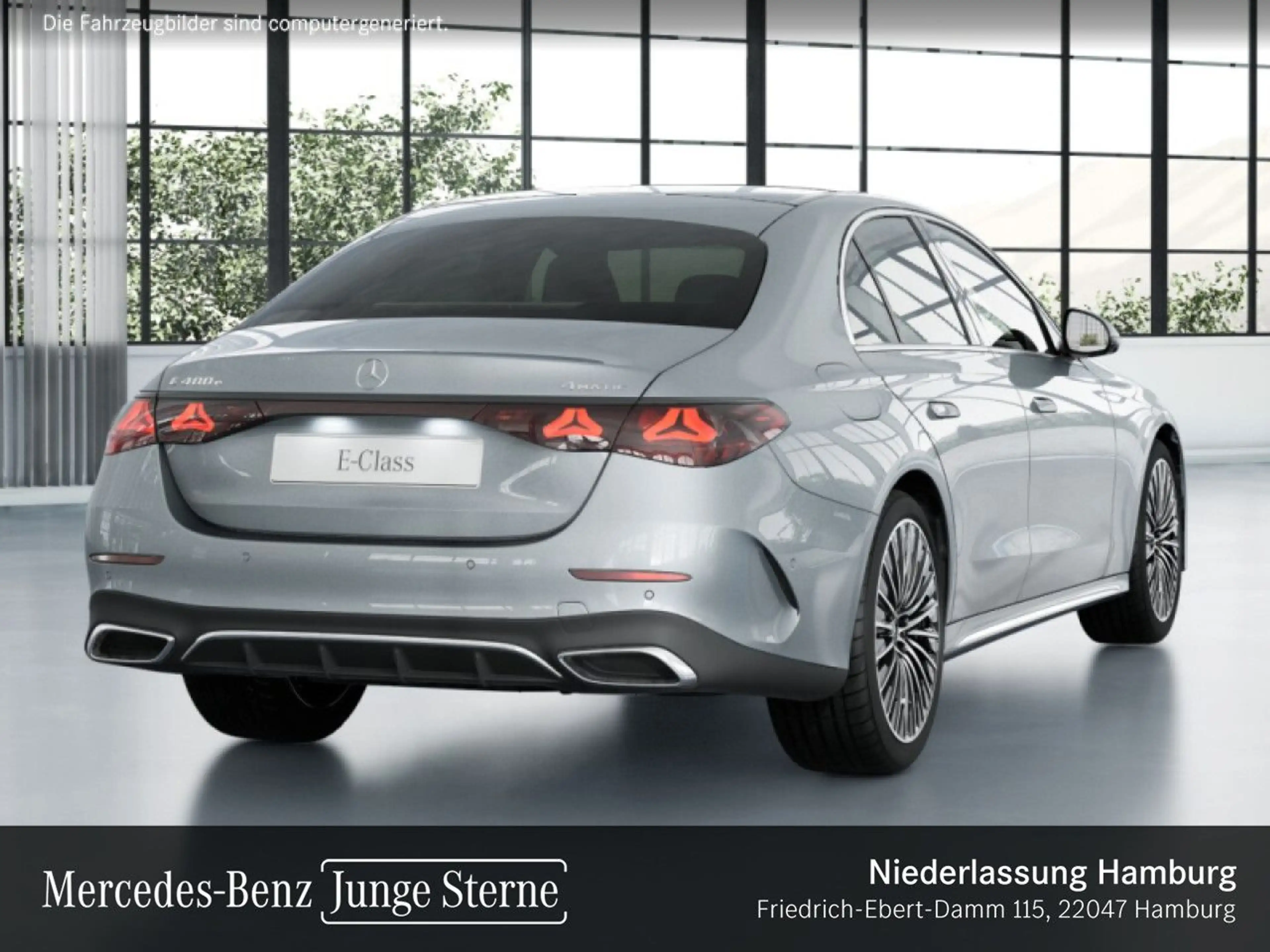Mercedes-Benz E 400 e 4M AMG Fahrass 360° Airmat Pano Burmester — photo 4