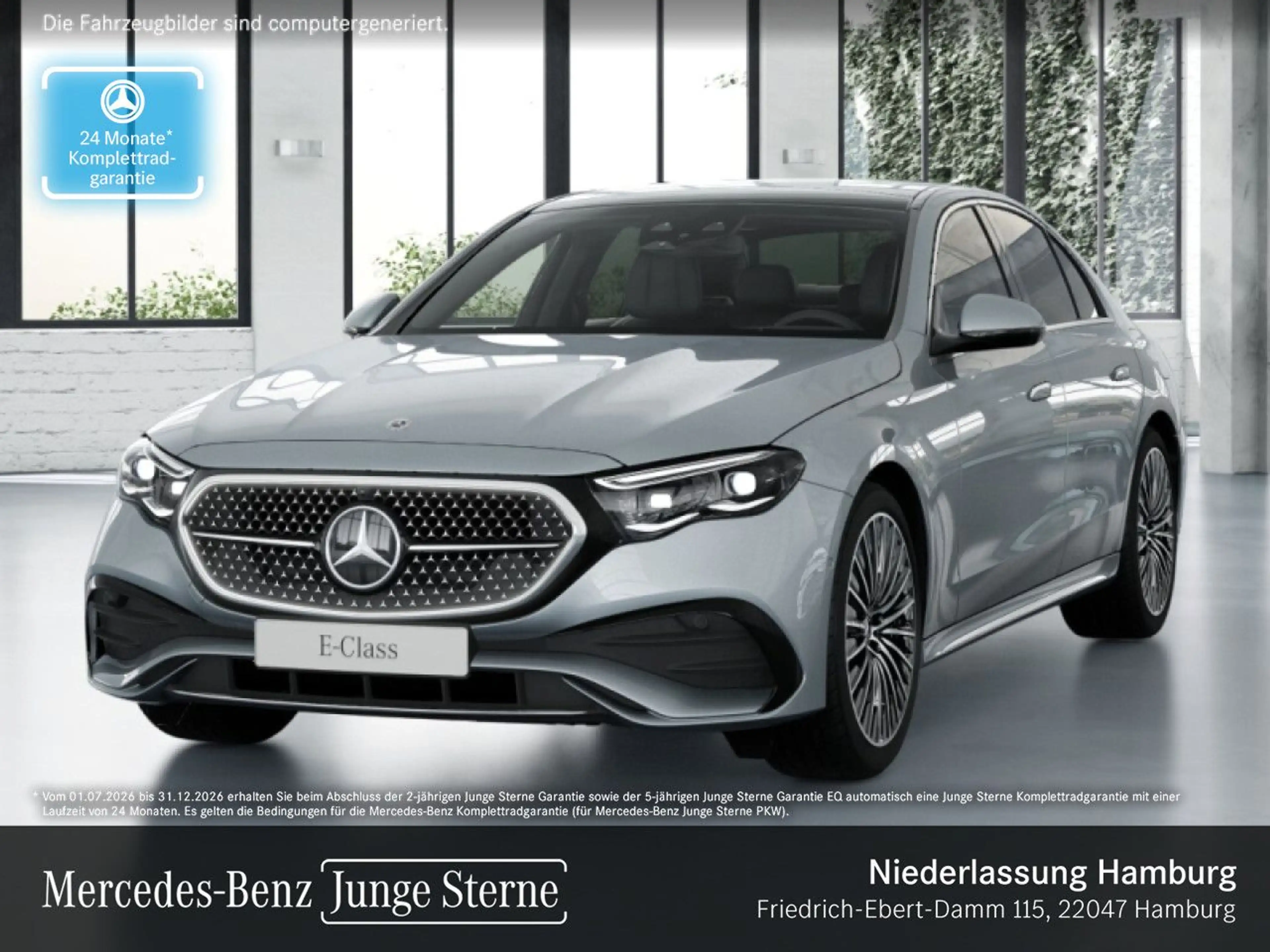 Mercedes-Benz E 400 e 4M AMG Fahrass 360° Airmat Pano Burmester
