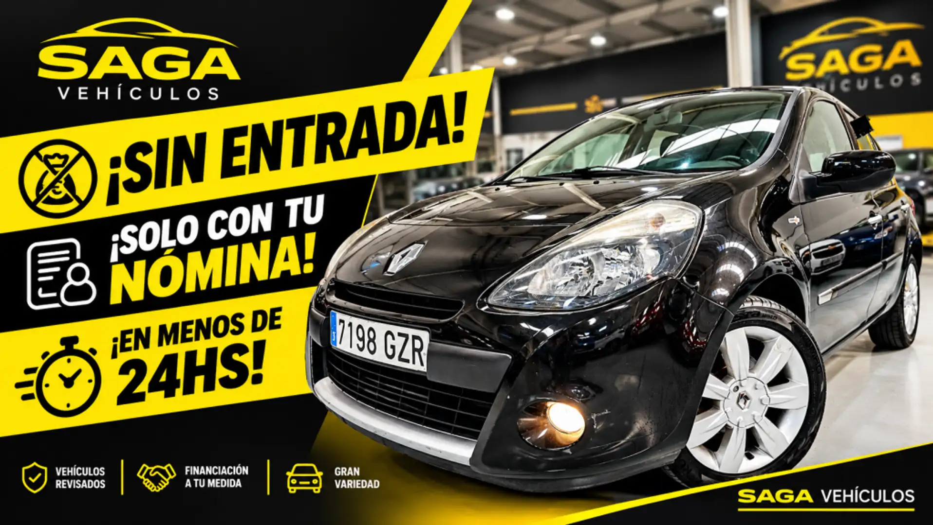 Renault Clio Grand Tour 1.5DCI Tom Tom Edition 85 Negro - 1
