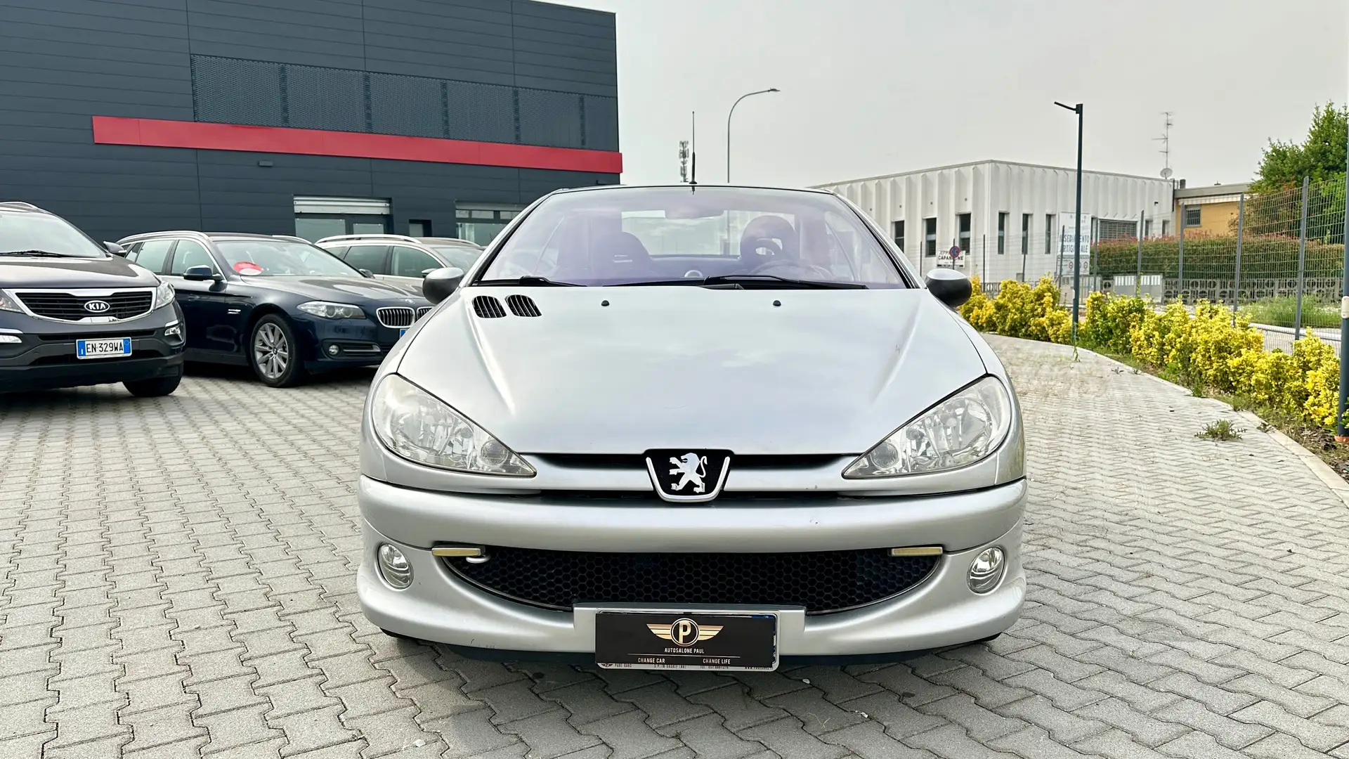 Peugeot 206 CC 1.6 16v 110cv  Cabrio Argento - 2
